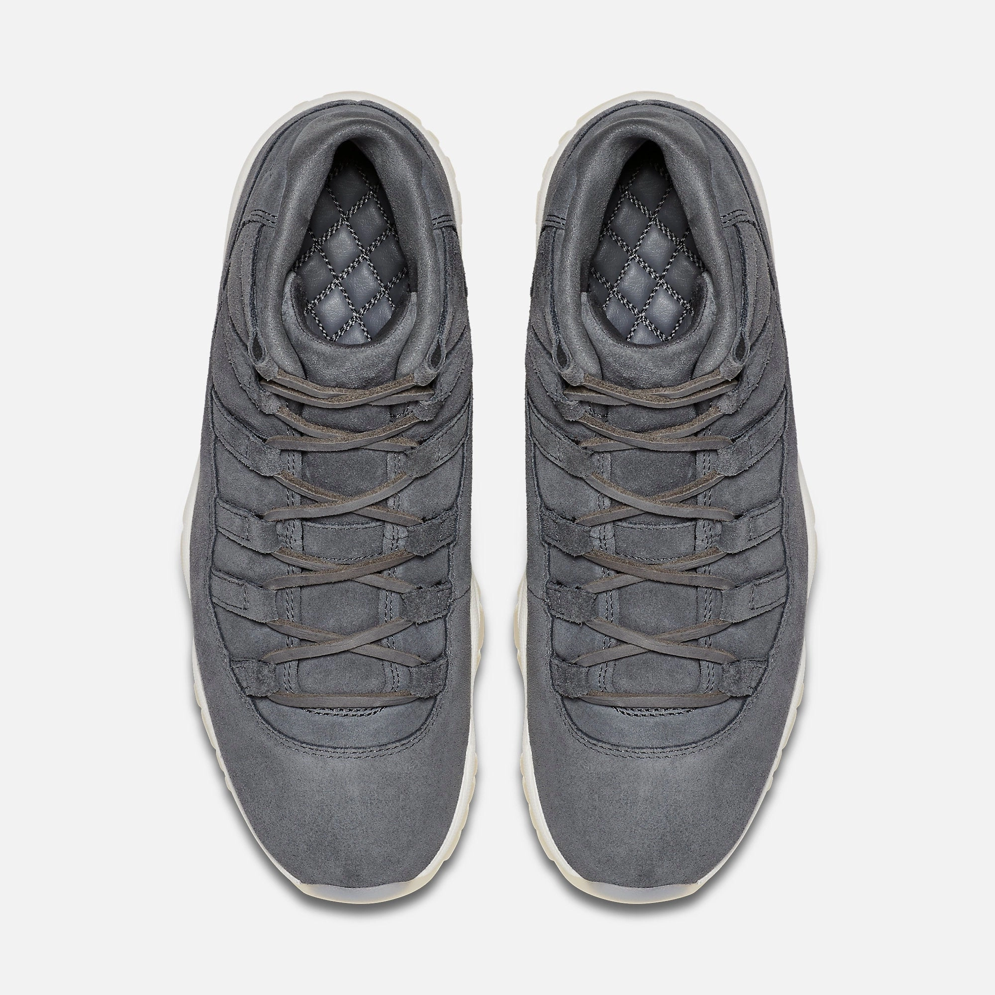 (Men's) Air Jordan 11 Retro Premium 'Pinnacle Grey Suede' (2016) 914433-003 Air Jordan 11 Patent Basketball Shoes