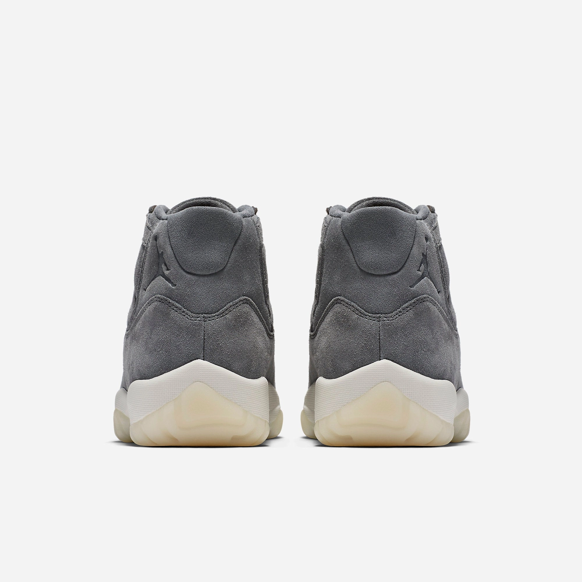 (Men's) Air Jordan 11 Retro Premium 'Pinnacle Grey Suede' (2016) 914433-003 Air Jordan 11 Patent Basketball Shoes