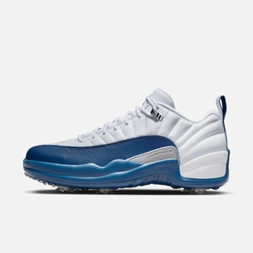 (Men's) Air Jordan 12 Low Golf 'French Blue' (2022) DH4120-101 Air Jordan 12 performance sneakers for court