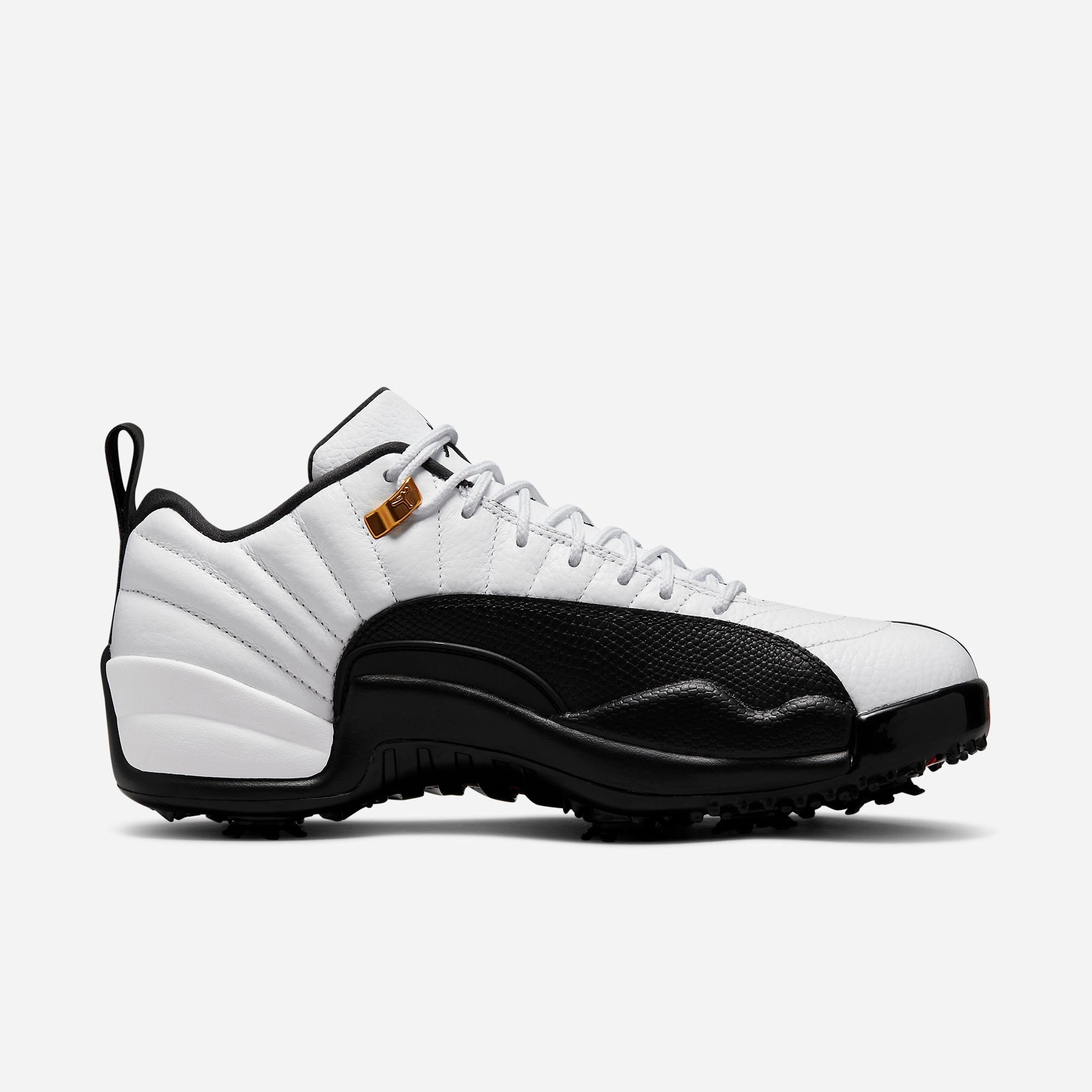 (Men's) Air Jordan 12 Low Golf 'Taxi' (2022) DH4120-100 Air Jordan 12 Game-Ready Sneakers