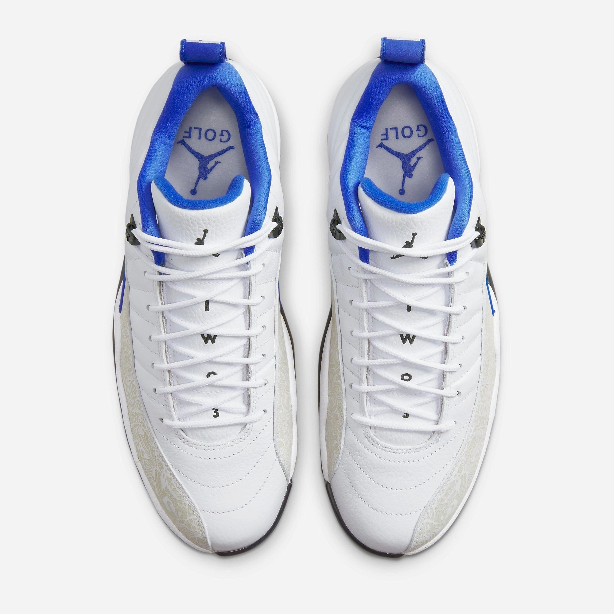 (Men's) Air Jordan 12 Low Golf NRG P22 'Laser Game Royal' (2022) DM9015-105 Air Jordan 12 Game-Ready Sneakers