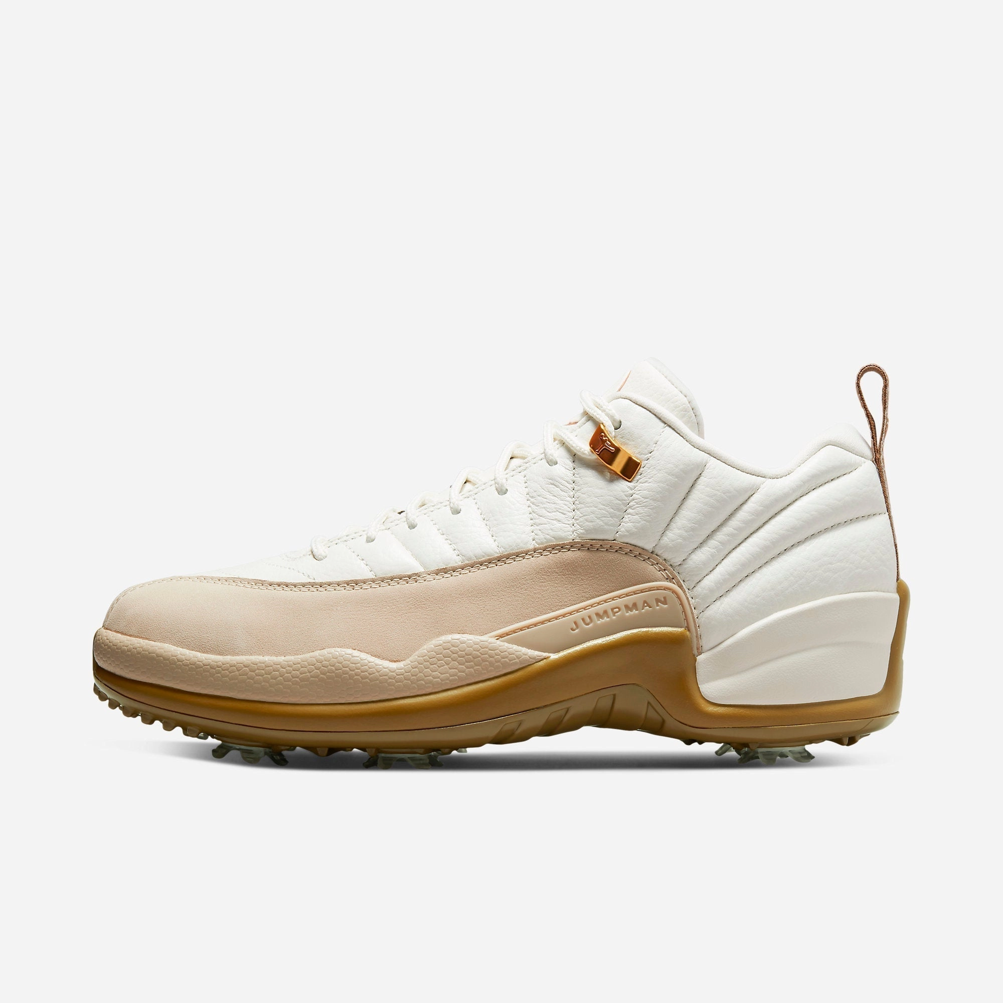 (Men's) Air Jordan 12 Low Golf NRG U22 'Sail' (2022) DM9016-109 Air Jordan 12 performance sneakers for court