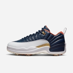(Men's) Air Jordan 12 Low NRG x Eastside Golf 'Midnight Navy' (2022) DZ4524-400 Air Jordan 12 performance sneakers for court