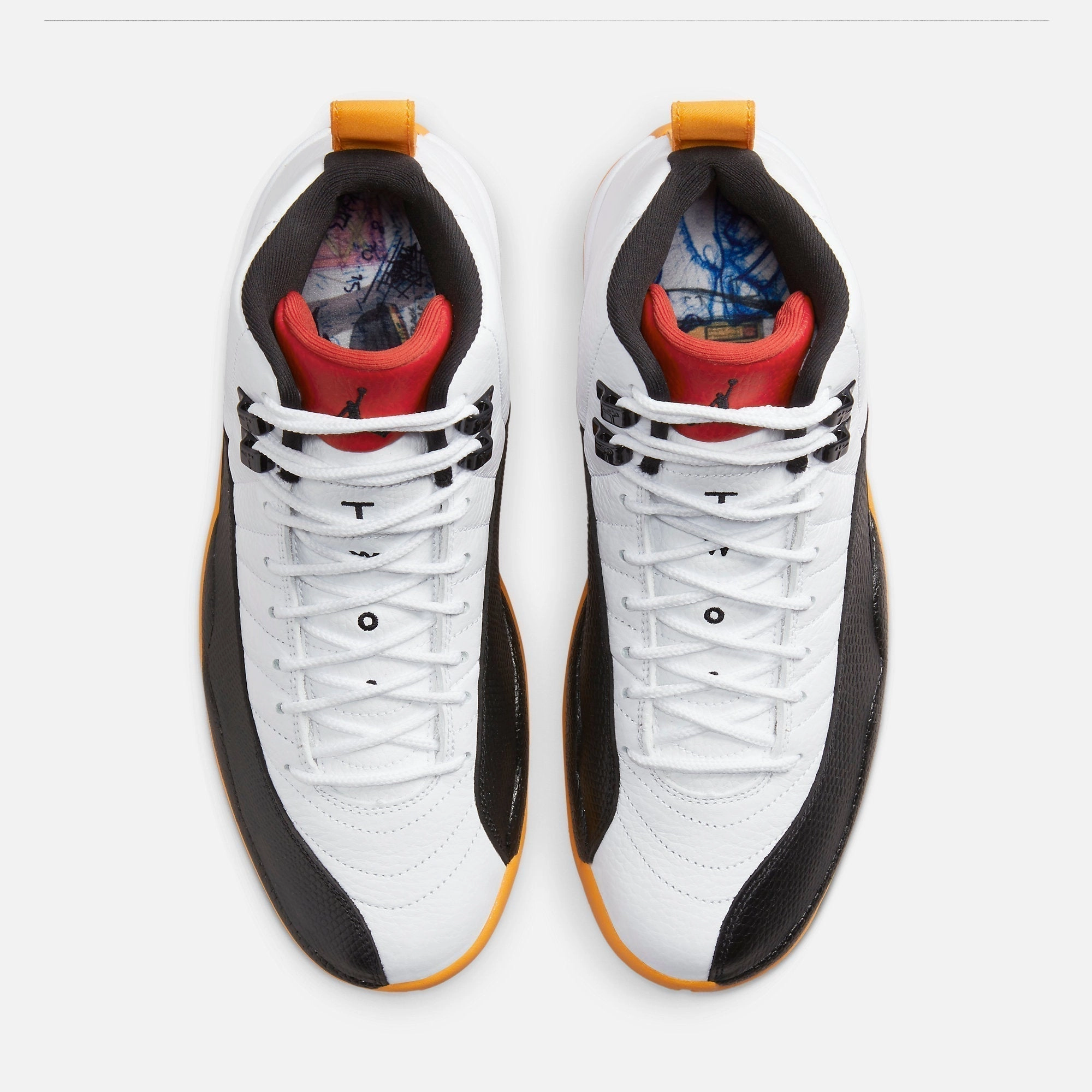 (Men's) Air Jordan 12 Retro '25 Years in China' (2022) DR8887-100 Air Jordan 12 Game-Ready Sneakers