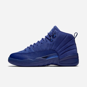 (Men's) Air Jordan 12 Retro 'Blue Suede' (2016) 130690-400 Air Jordan 12 performance sneakers for court