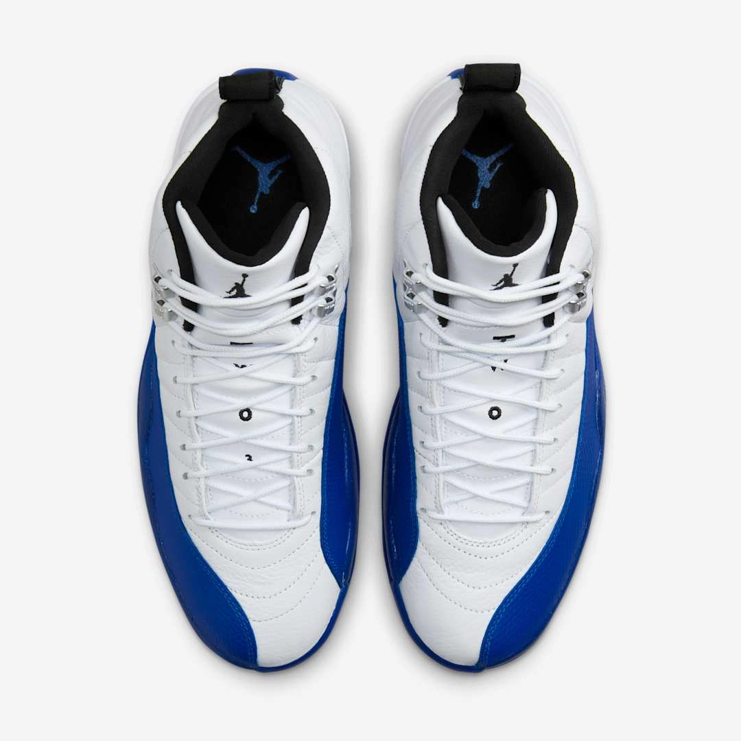(Men's) Air Jordan 12 Retro 'Blueberry / Game Royal' (2024) CT8013-140 Air Jordan 12 Game-Ready Sneakers