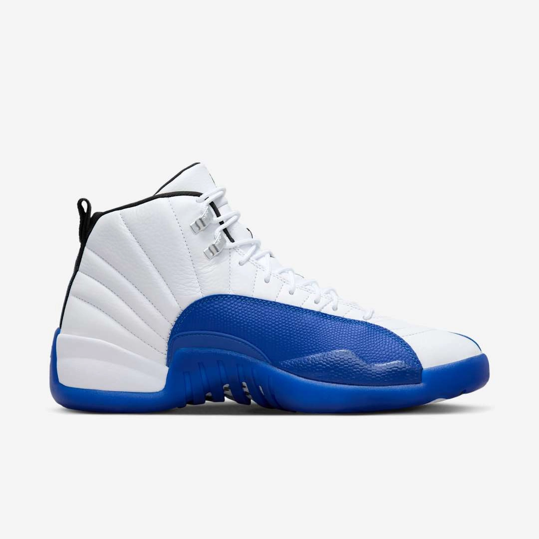 (Men's) Air Jordan 12 Retro 'Blueberry / Game Royal' (2024) CT8013-140 Air Jordan 12 Game-Ready Sneakers