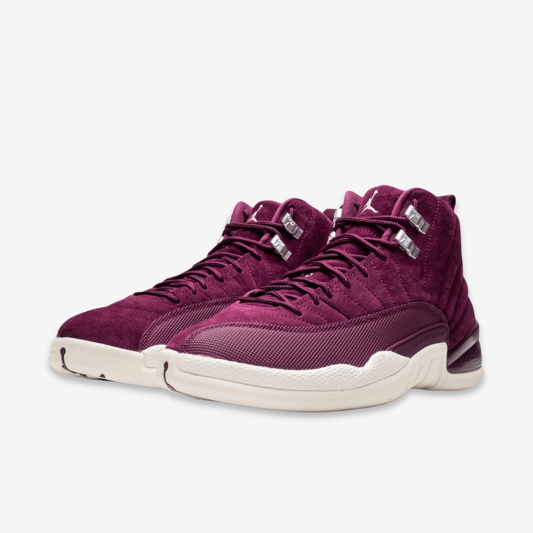 (Men's) Air Jordan 12 Retro 'Bordeaux' (2017) 130690-617 Air Jordan 12 Game-Ready Sneakers