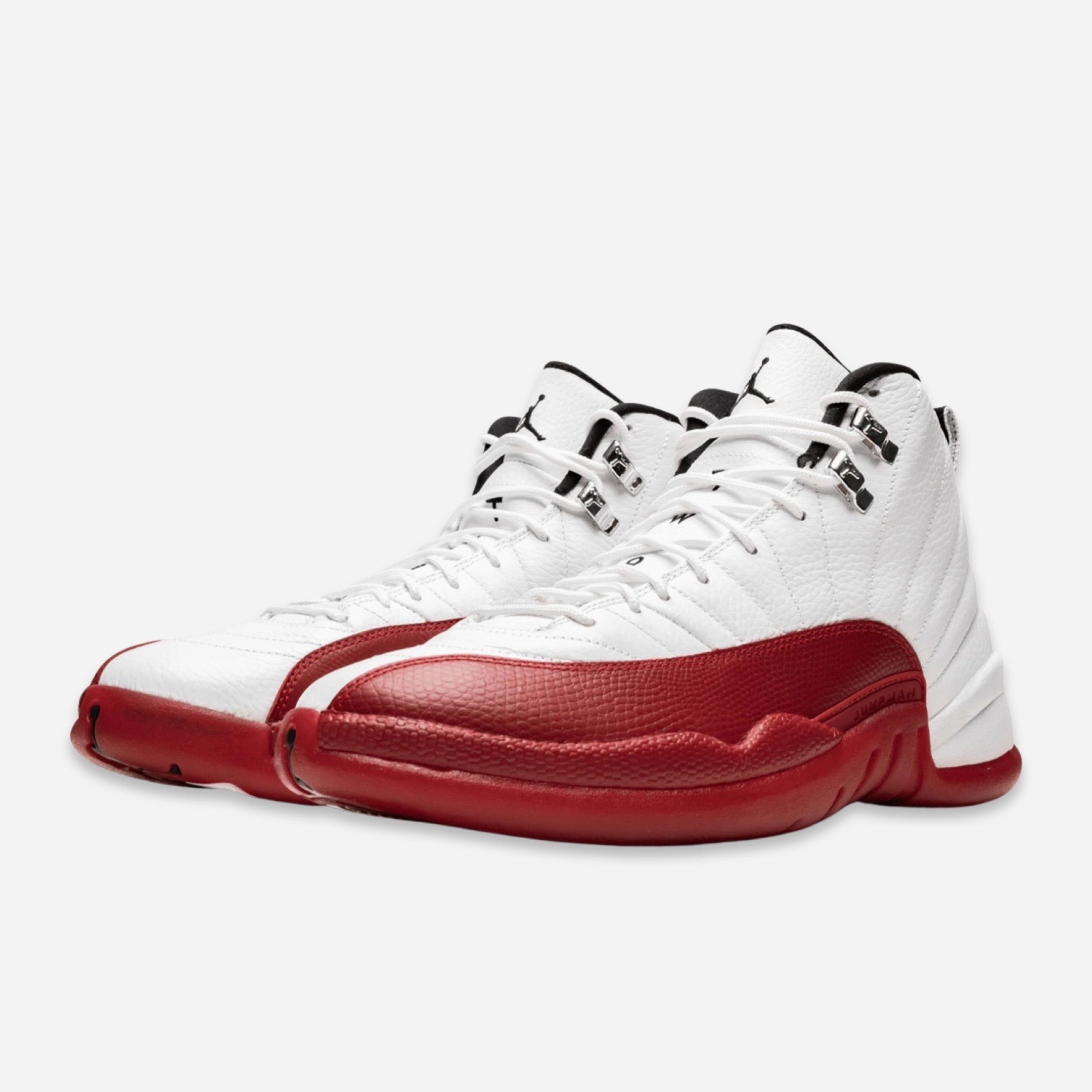 (Men's) Air Jordan 12 Retro 'Cherry' (2009) 130690-110 Air Jordan 12 Game-Ready Sneakers
