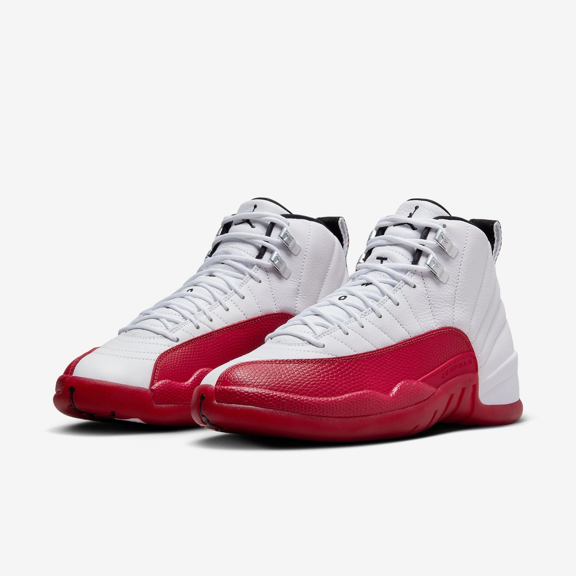 (Men's) Air Jordan 12 Retro 'Cherry / Varsity Red' (2023) CT8013-116 Air Jordan 12 Game-Ready Sneakers