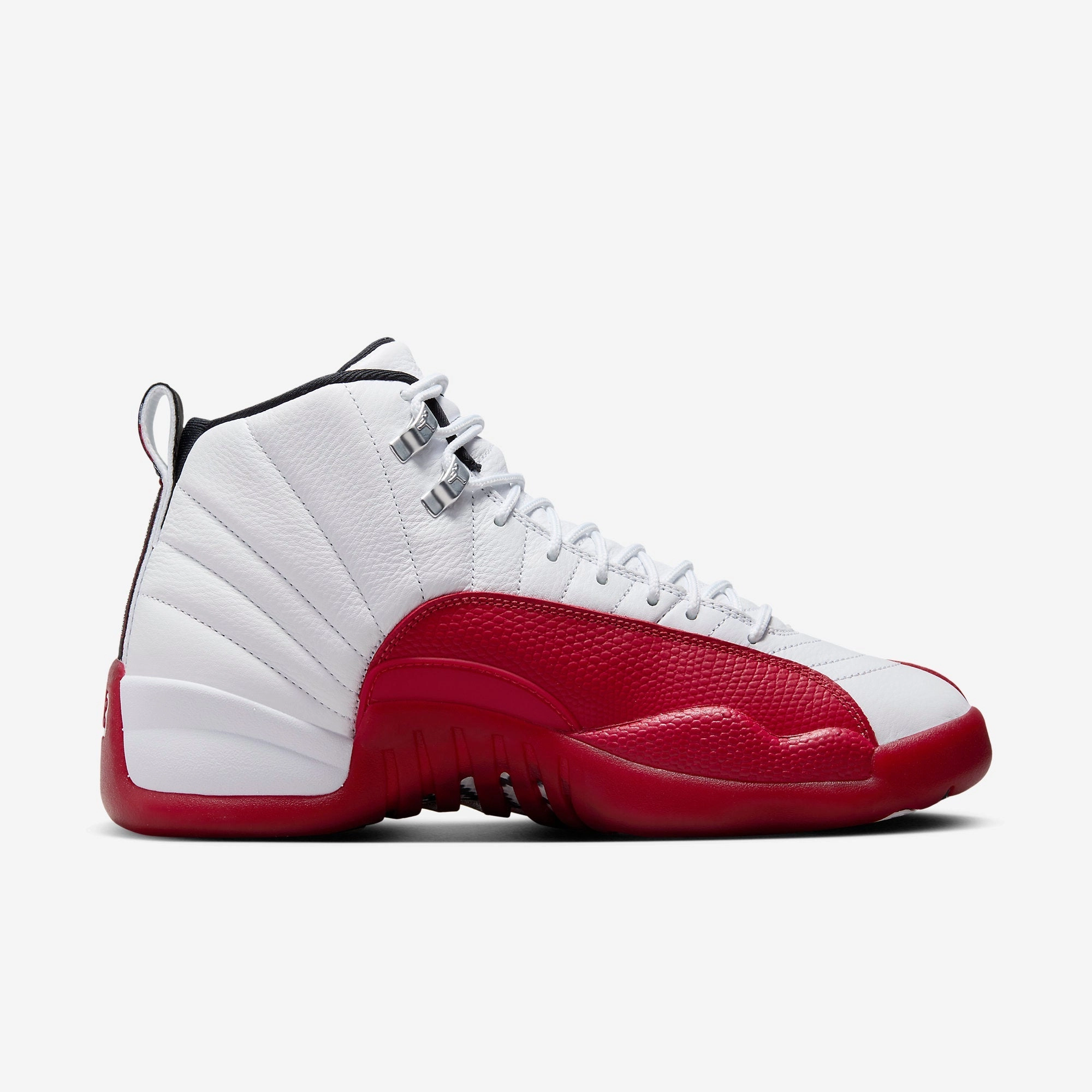 (Men's) Air Jordan 12 Retro 'Cherry / Varsity Red' (2023) CT8013-116 Air Jordan 12 Game-Ready Sneakers
