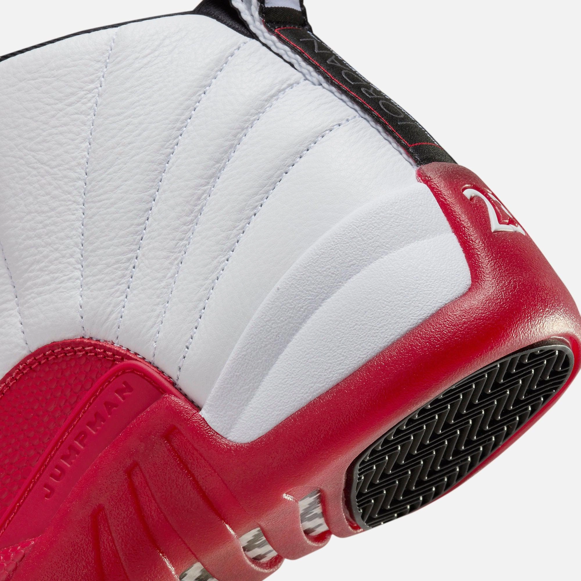 (Men's) Air Jordan 12 Retro 'Cherry / Varsity Red' (2023) CT8013-116 Air Jordan 12 Game-Ready Sneakers