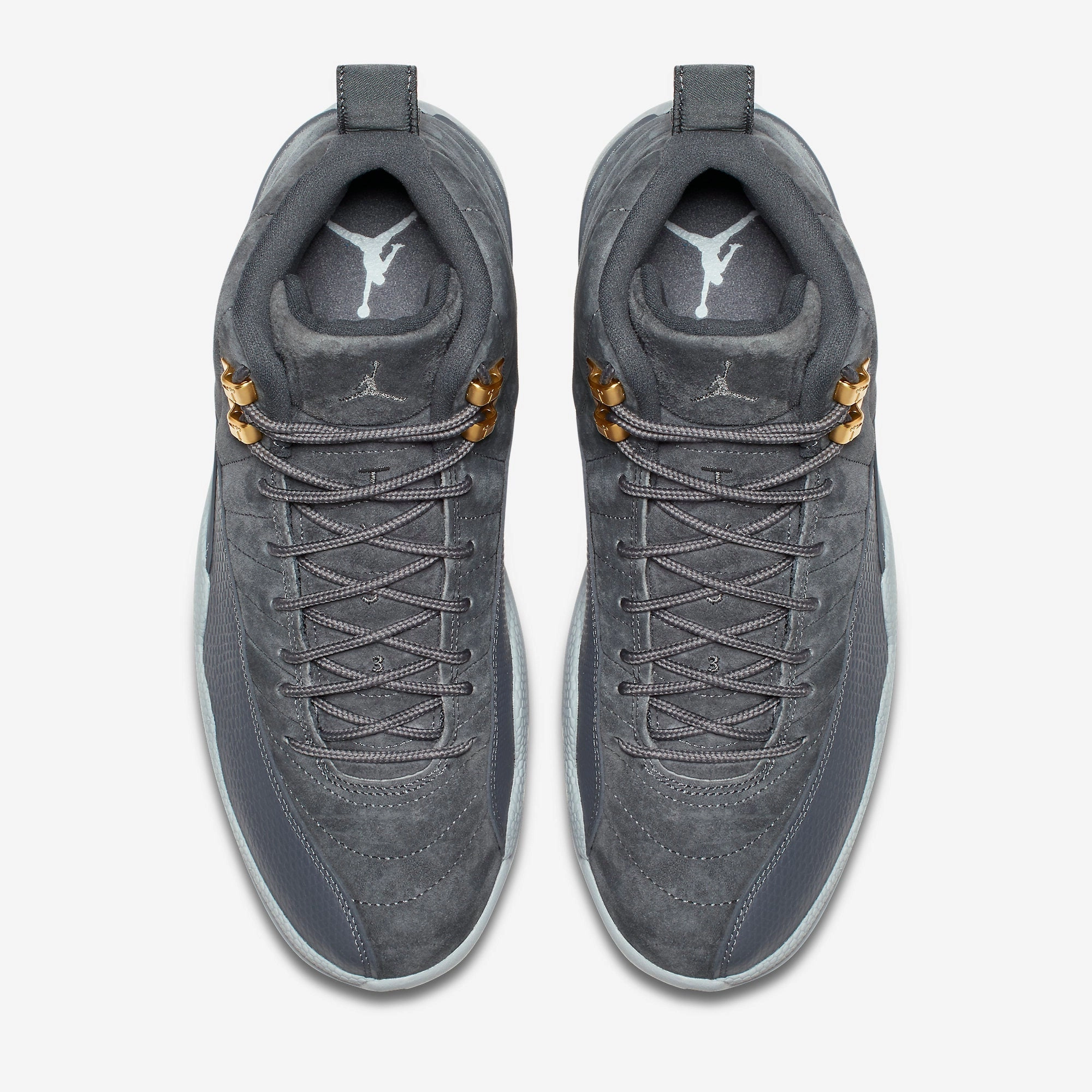 (Men's) Air Jordan 12 Retro 'Dark Grey' (2017) 130690-005 Air Jordan 12 Game-Ready Sneakers