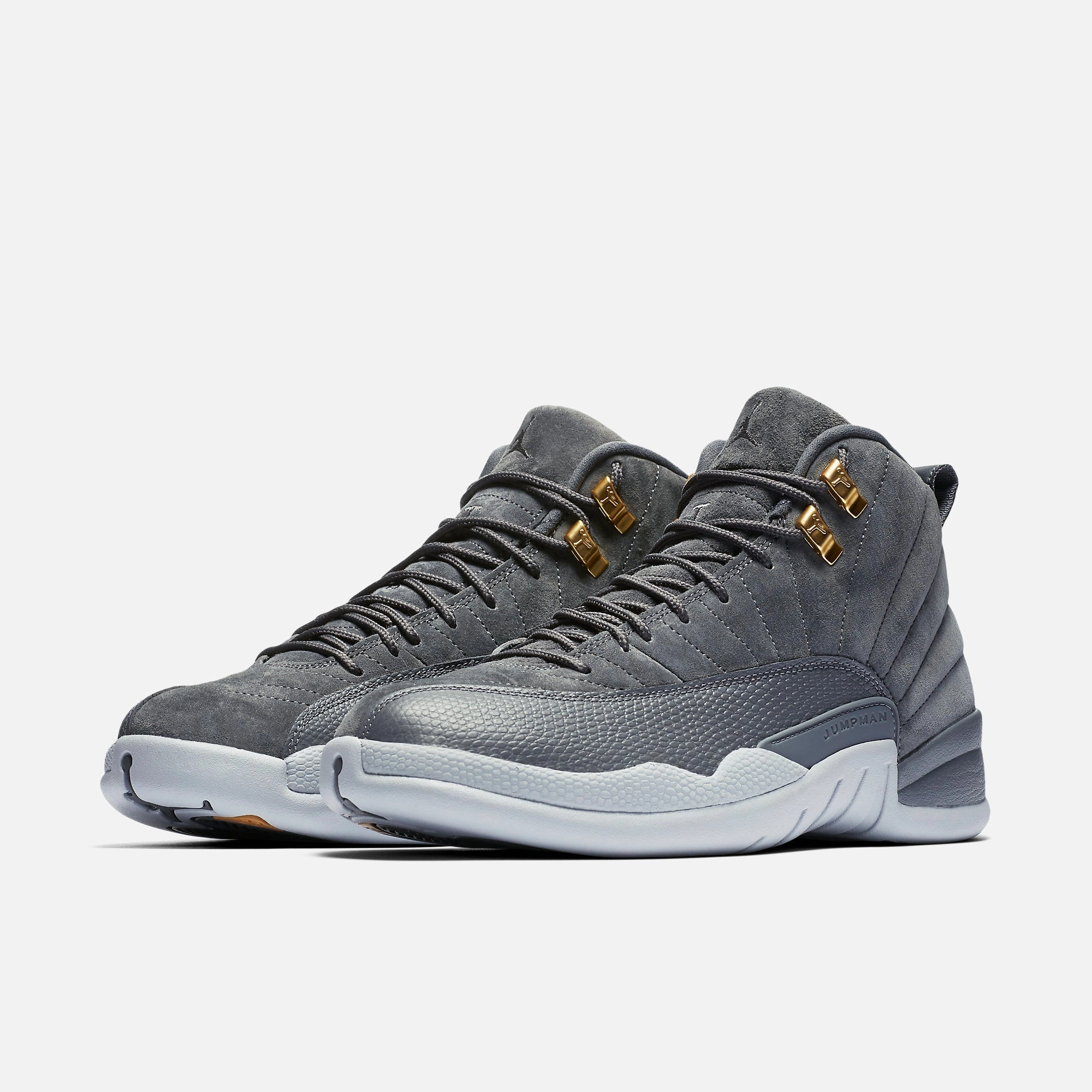 (Men's) Air Jordan 12 Retro 'Dark Grey' (2017) 130690-005 Air Jordan 12 Game-Ready Sneakers