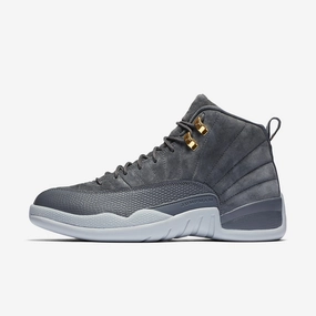 (Men's) Air Jordan 12 Retro 'Dark Grey' (2017) 130690-005 Air Jordan 12 performance sneakers for court