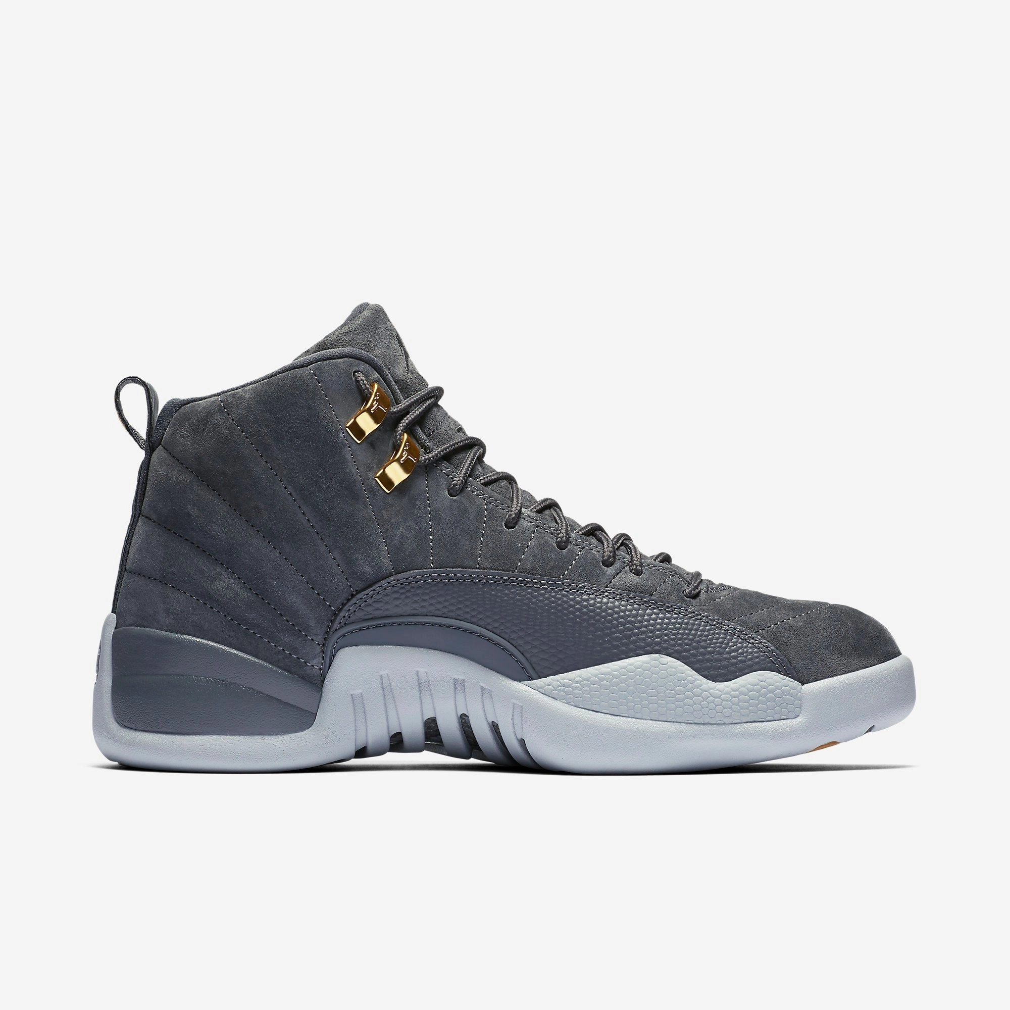(Men's) Air Jordan 12 Retro 'Dark Grey' (2017) 130690-005 Air Jordan 12 Game-Ready Sneakers
