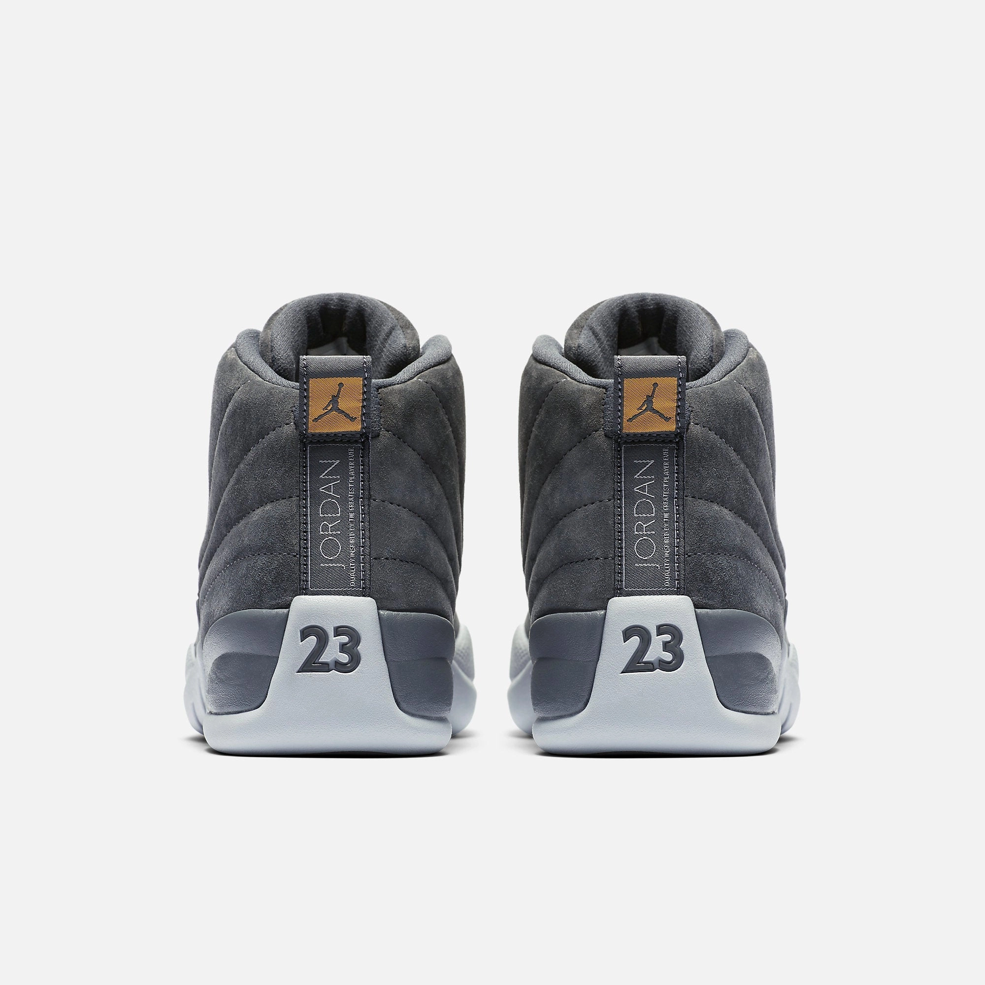 (Men's) Air Jordan 12 Retro 'Dark Grey' (2017) 130690-005 Air Jordan 12 Game-Ready Sneakers