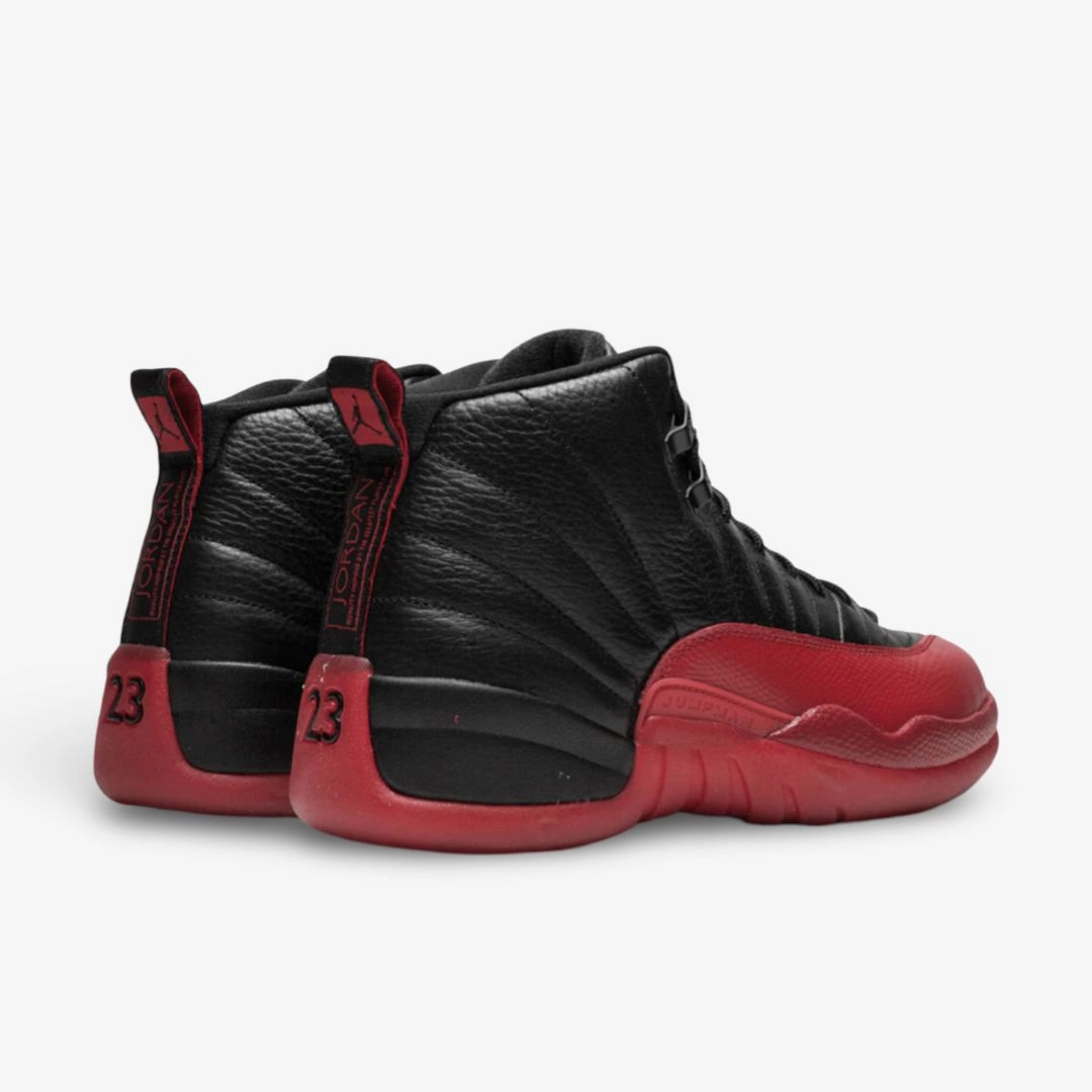 (Men's) Air Jordan 12 Retro 'Flu Game / Bred' (2016) 130690-002 Air Jordan 12 Game-Ready Sneakers