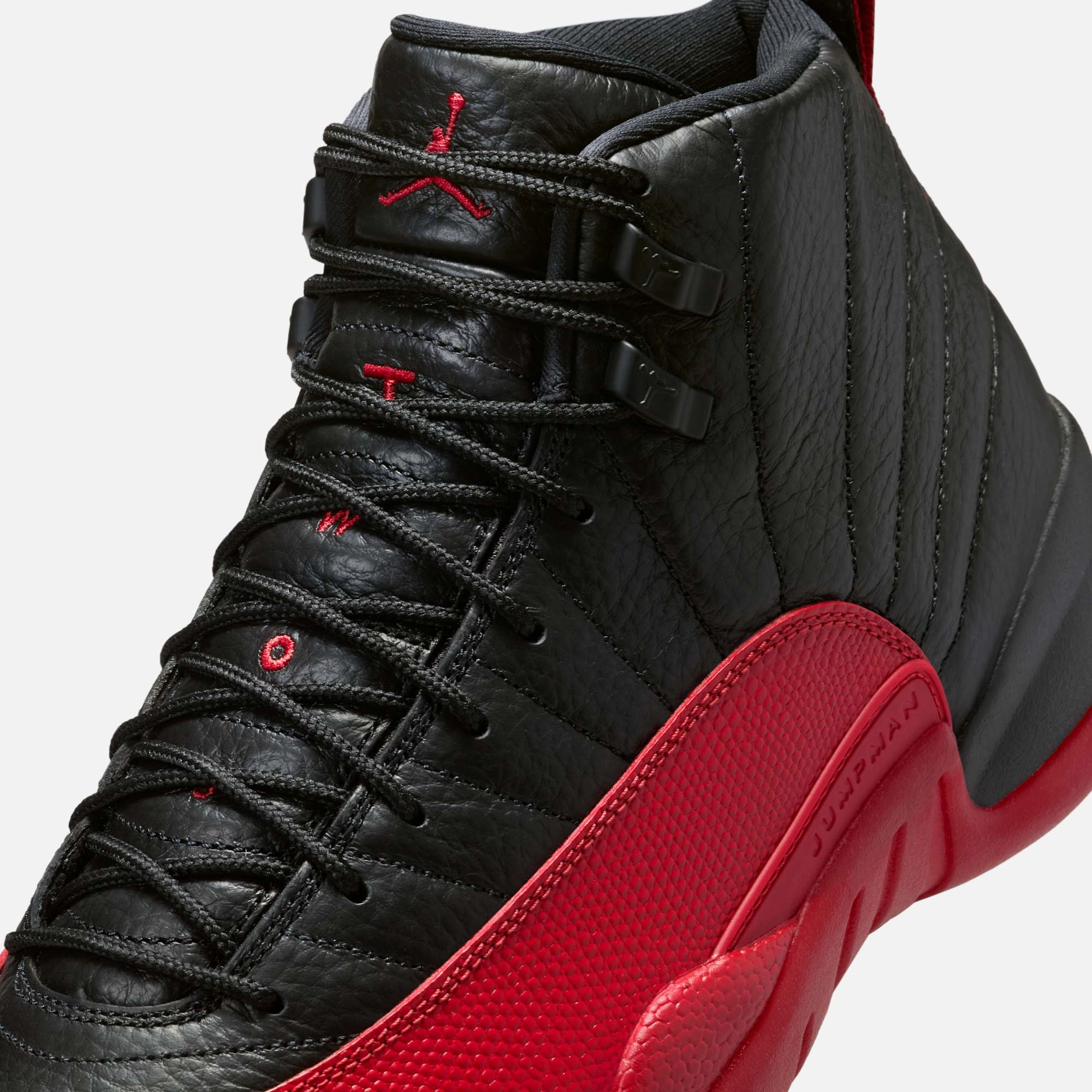 (Men's) Air Jordan 12 Retro 'Flu Game / Bred' (2025) CT8013-002 Air Jordan 12 Game-Ready Sneakers