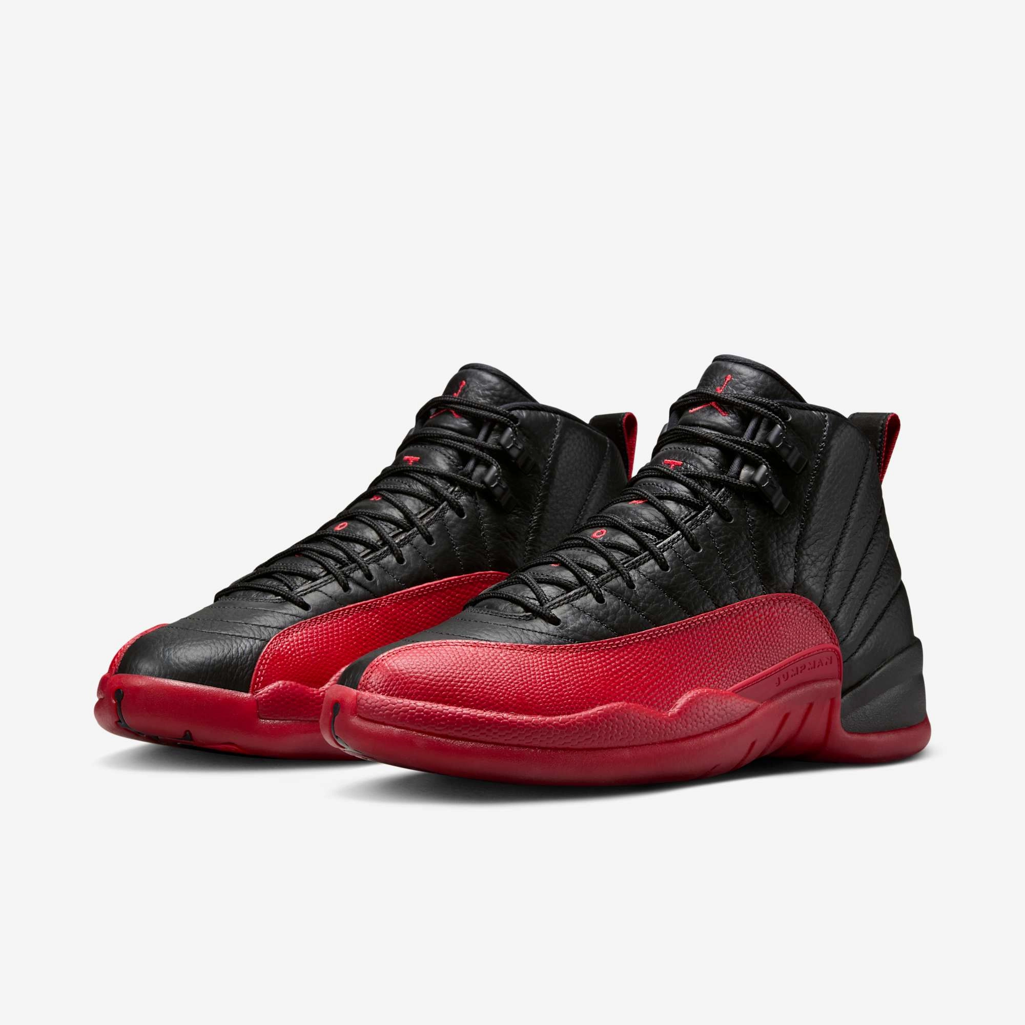 (Men's) Air Jordan 12 Retro 'Flu Game / Bred' (2025) CT8013-002 Air Jordan 12 Game-Ready Sneakers