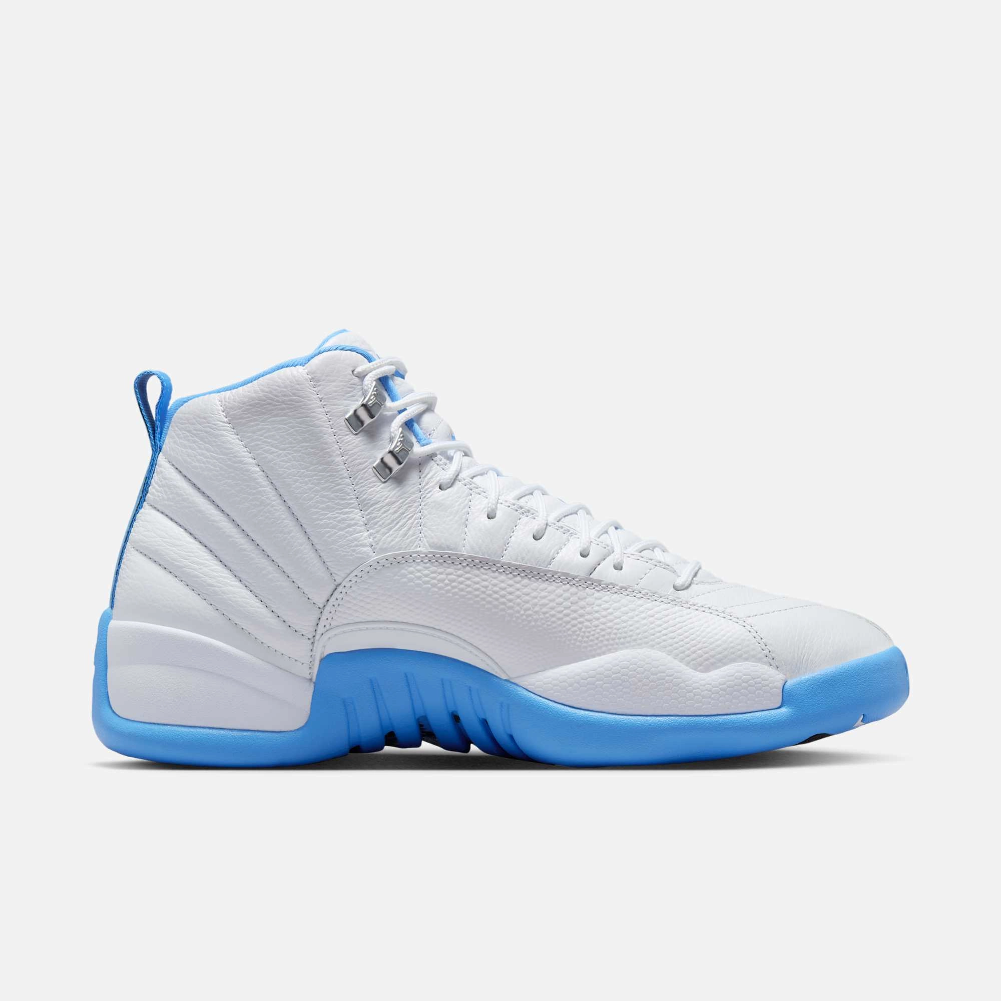 (Men's) Air Jordan 12 Retro 'Melo / UNC University Blue' (2025) CT8013-112 Air Jordan 12 Game-Ready Sneakers