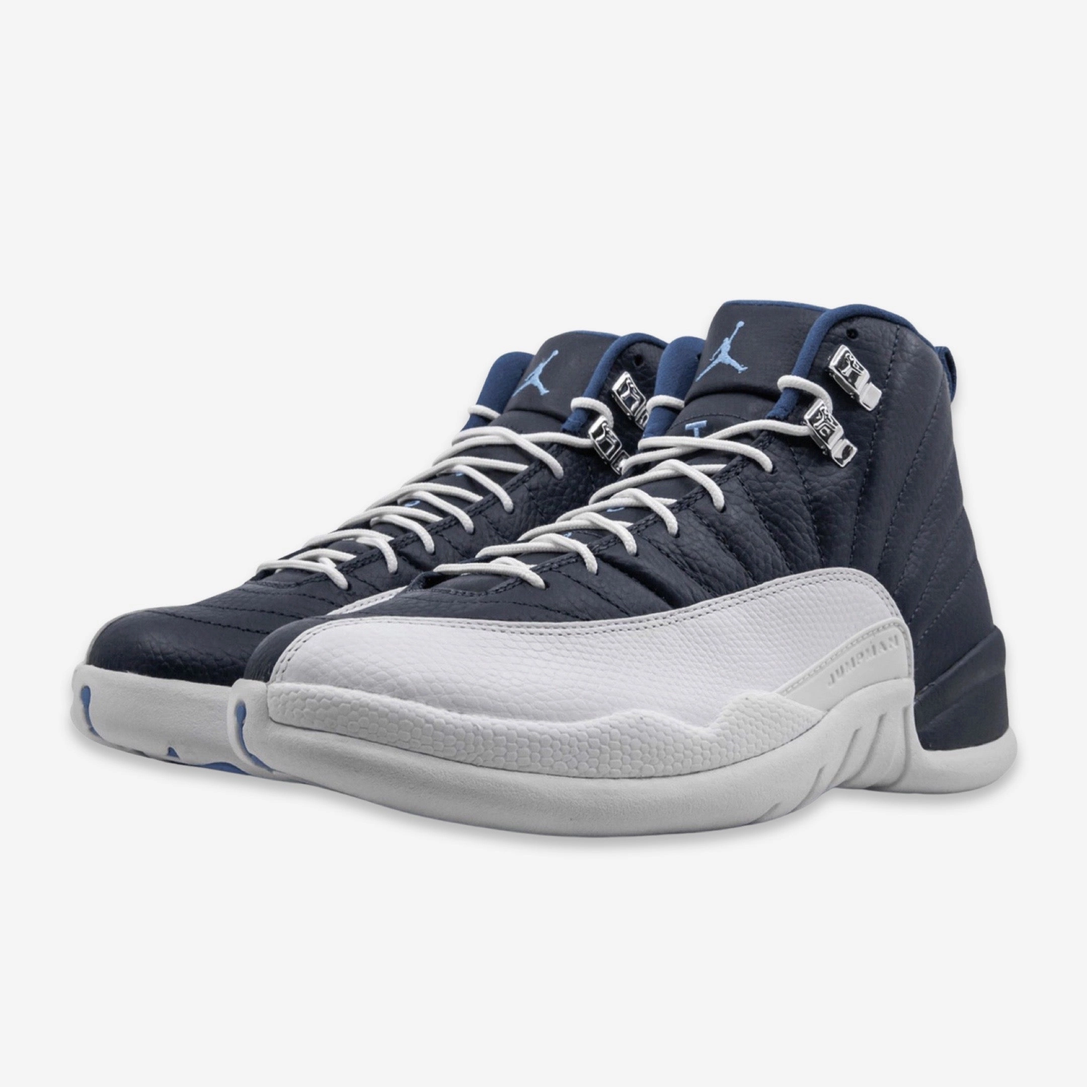 (Men's) Air Jordan 12 Retro 'Obsidian' (2012) 130690-410 Air Jordan 12 Game-Ready Sneakers