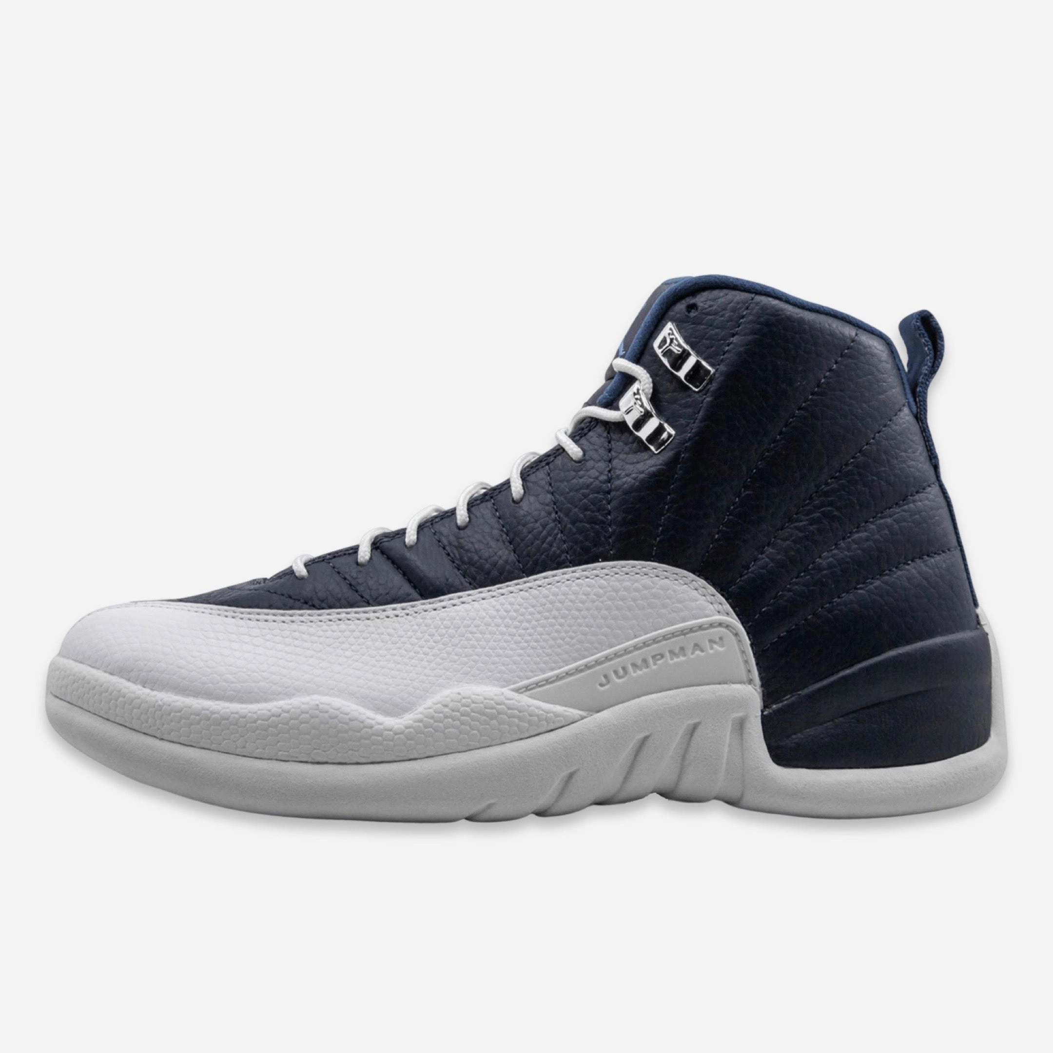 (Men's) Air Jordan 12 Retro 'Obsidian' (2012) 130690-410 Air Jordan 12 performance sneakers for court