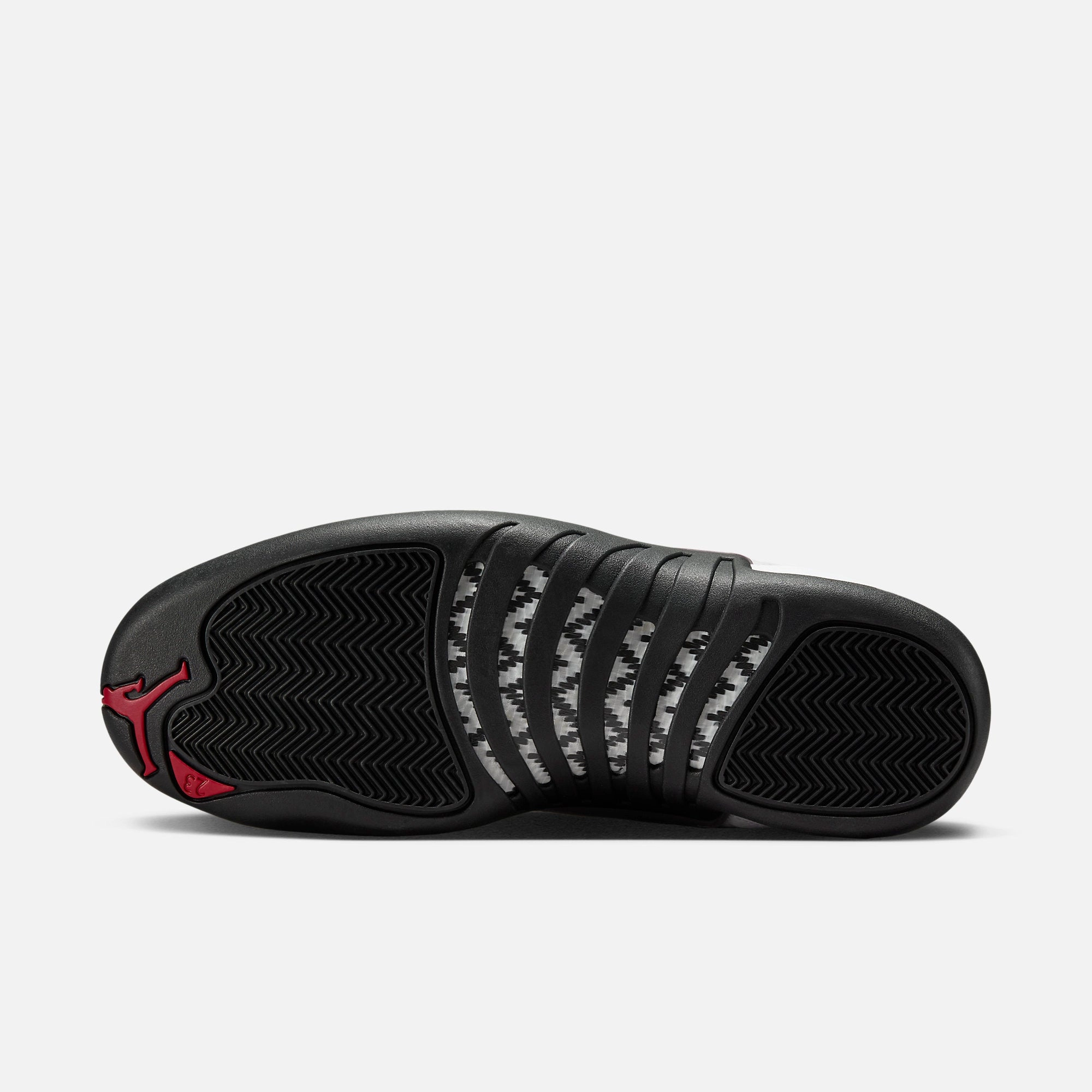 (Men's) Air Jordan 12 Retro 'Red Taxi Flip' (2024) CT8013-162 Air Jordan 12 Game-Ready Sneakers