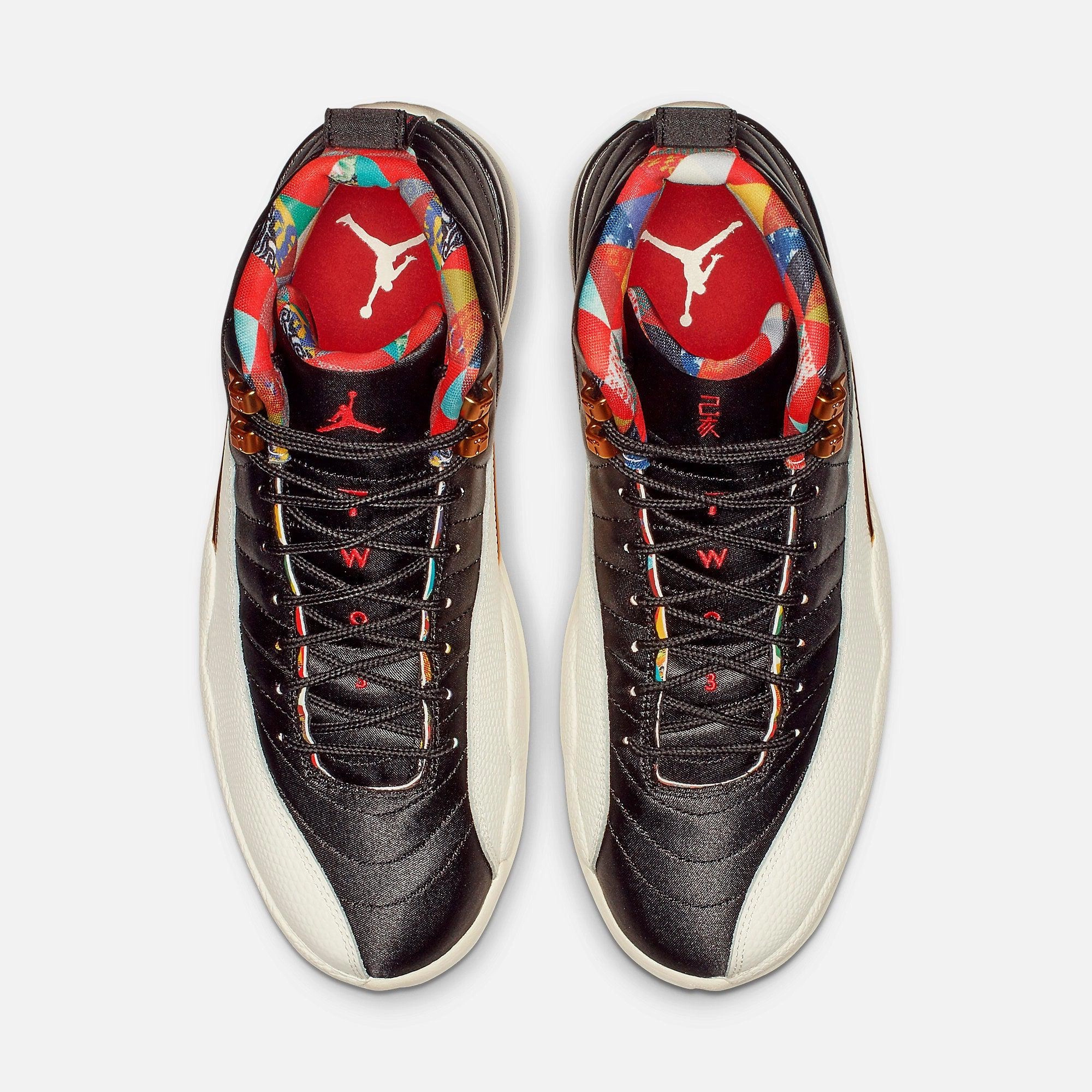 (Men's) Air Jordan 12 Retro CNY 'Chinese New Year' (2019) CI2977-006 Air Jordan 12 Game-Ready Sneakers