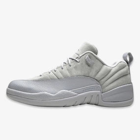 (Men's) Air Jordan 12 Retro Low 'Wolf Grey' (2017) 308317-002 Air Jordan 12 performance sneakers for court