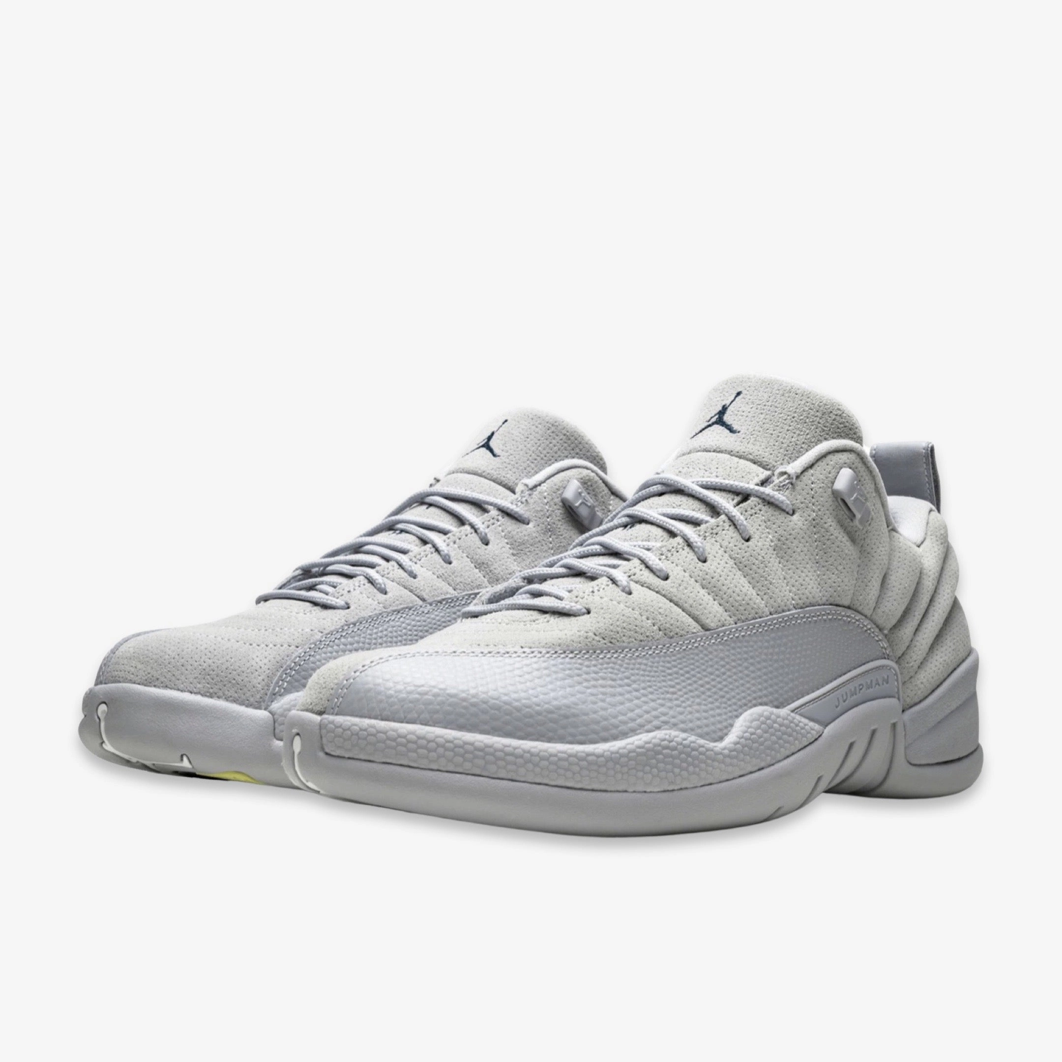 (Men's) Air Jordan 12 Retro Low 'Wolf Grey' (2017) 308317-002 Air Jordan 12 Game-Ready Sneakers