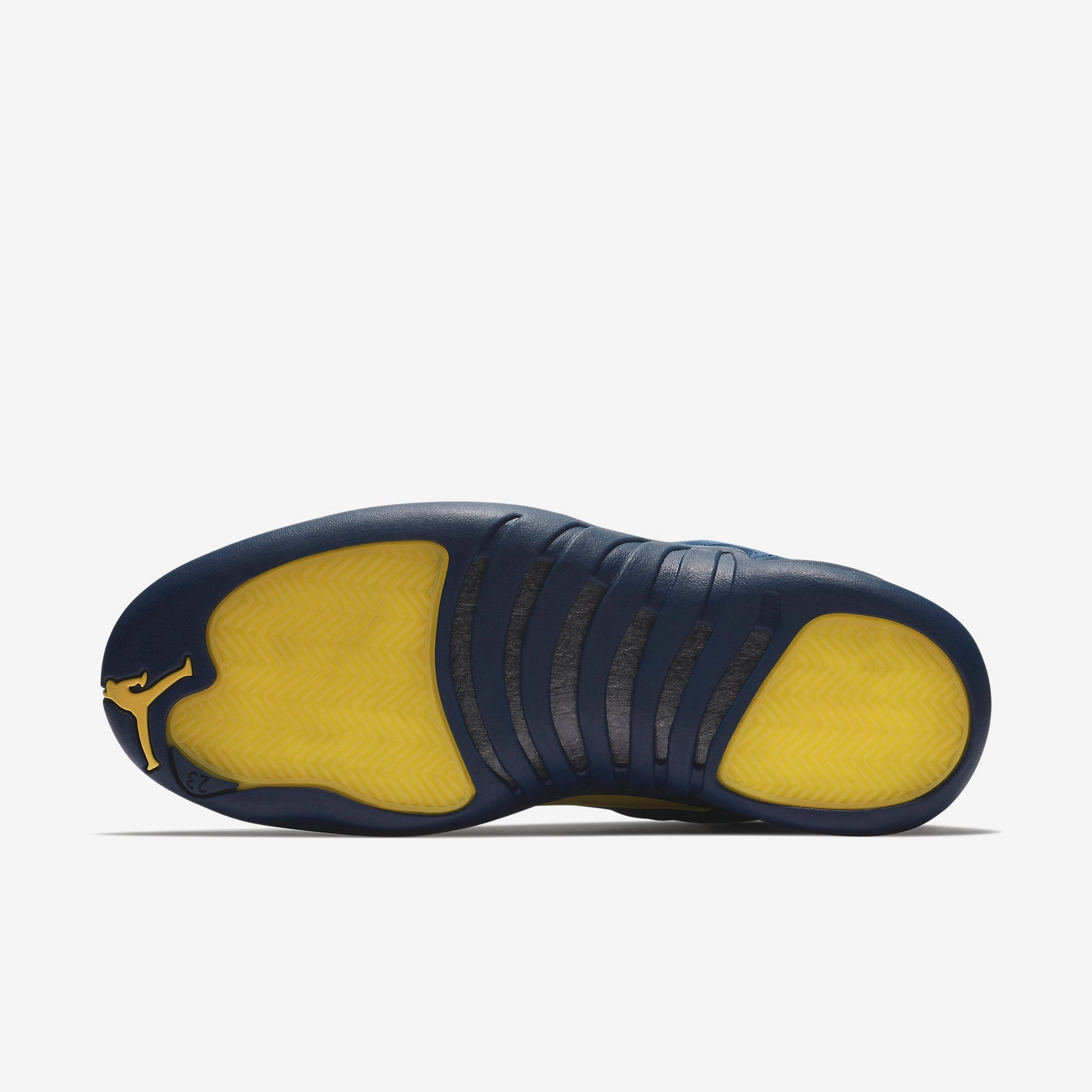 (Men's) Air Jordan 12 Retro Michigan NRG 'Wolverines' (2018) BQ3180-407 Air Jordan 12 Game-Ready Sneakers