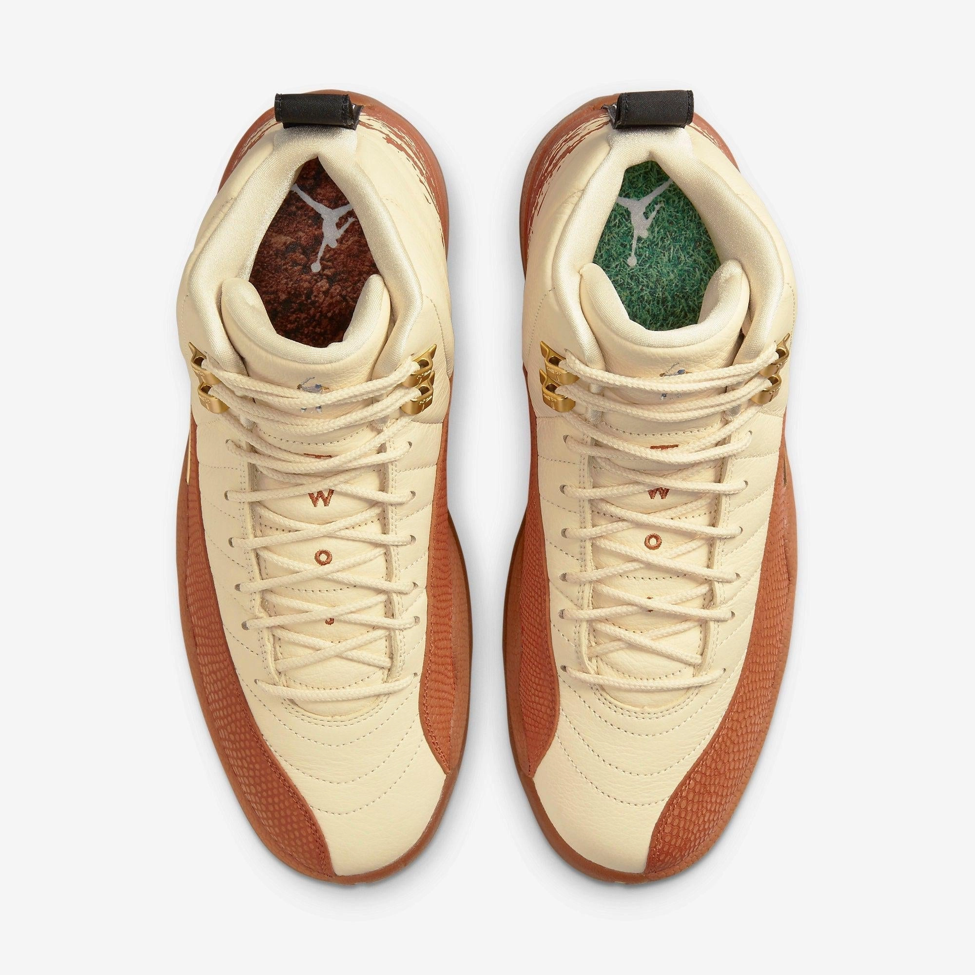 (Men's) Air Jordan 12 Retro SP x Eastside Golf 'Out of the Clay' (2022) DV1758-108 Air Jordan 12 Game-Ready Sneakers
