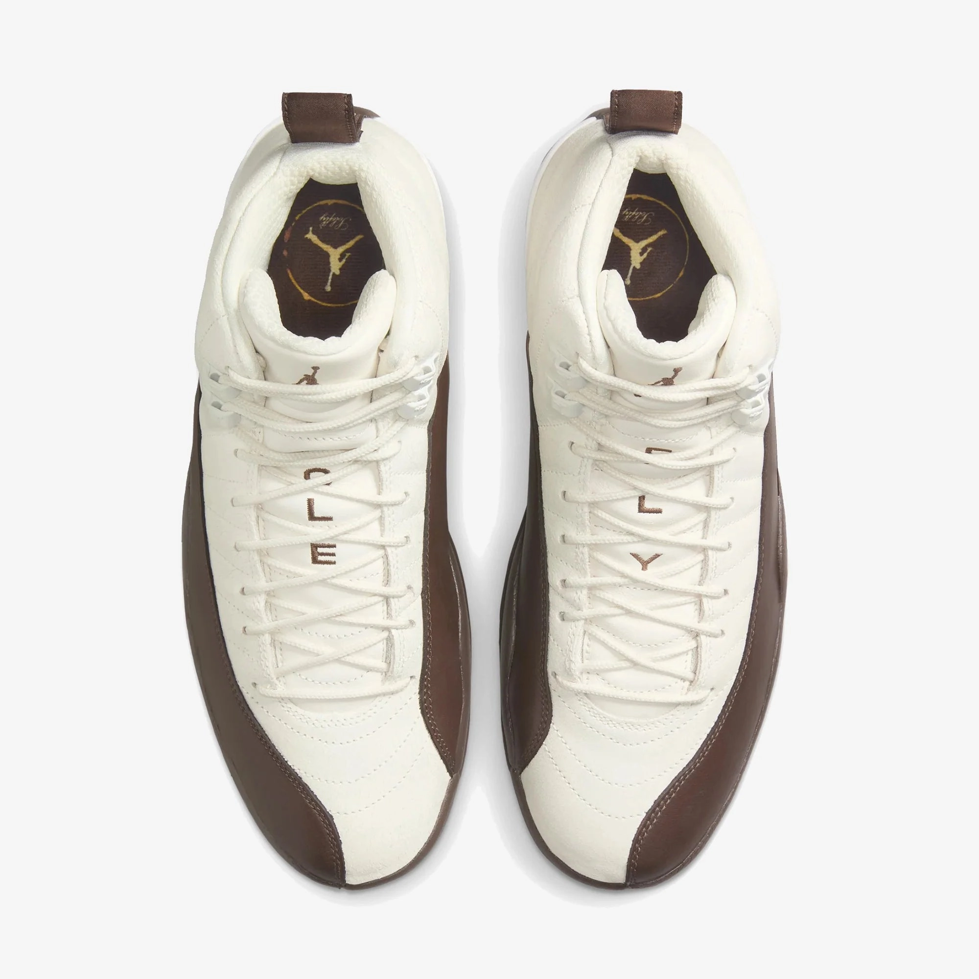 (Men's) Air Jordan 12 Retro SP x SoleFly 'Cafecito / Mocha' (2024) FZ5026-100 Air Jordan 12 Game-Ready Sneakers