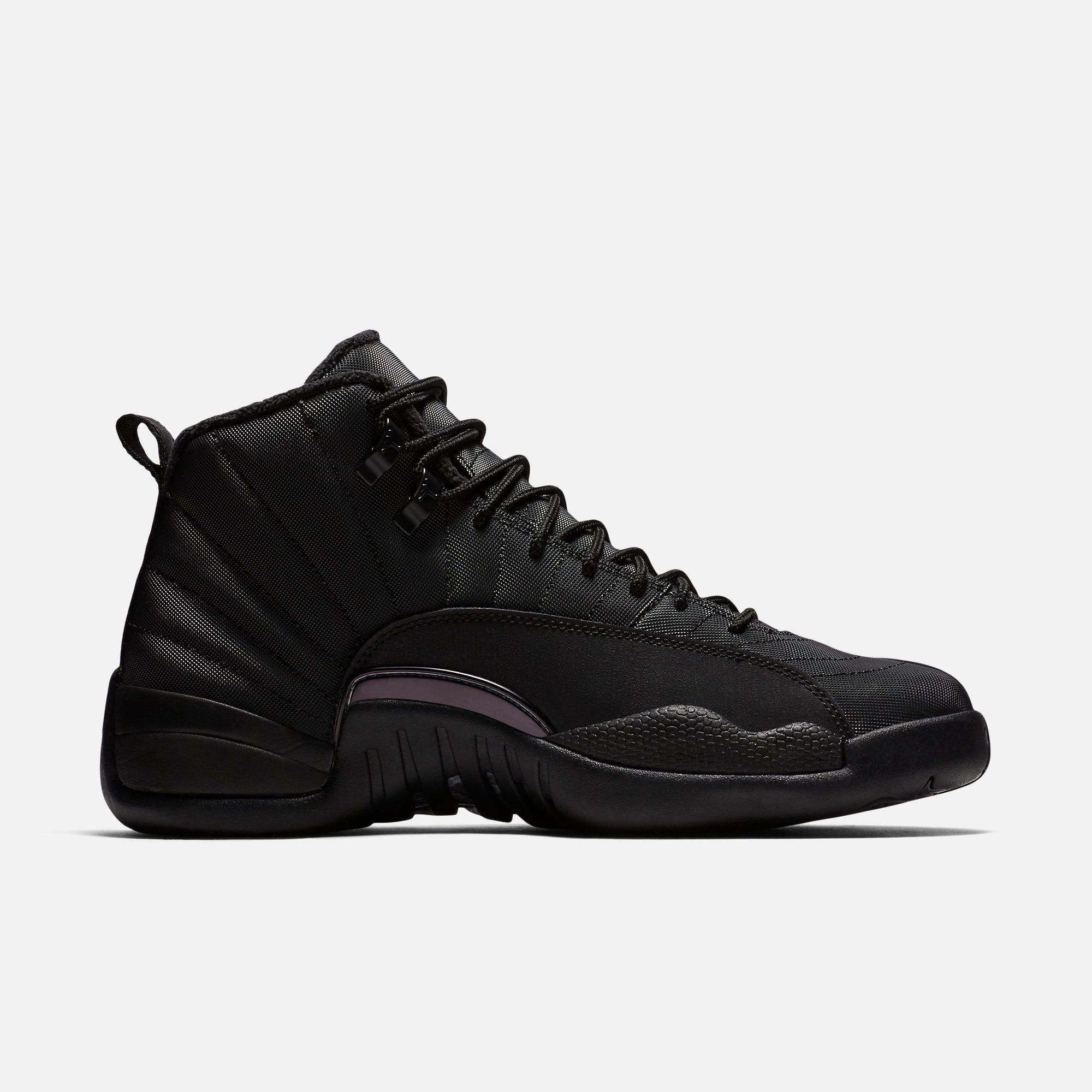 (Men's) Air Jordan 12 Retro WNTR 'Winterized Black' (2018) BQ6851-001 Air Jordan 12 Game-Ready Sneakers