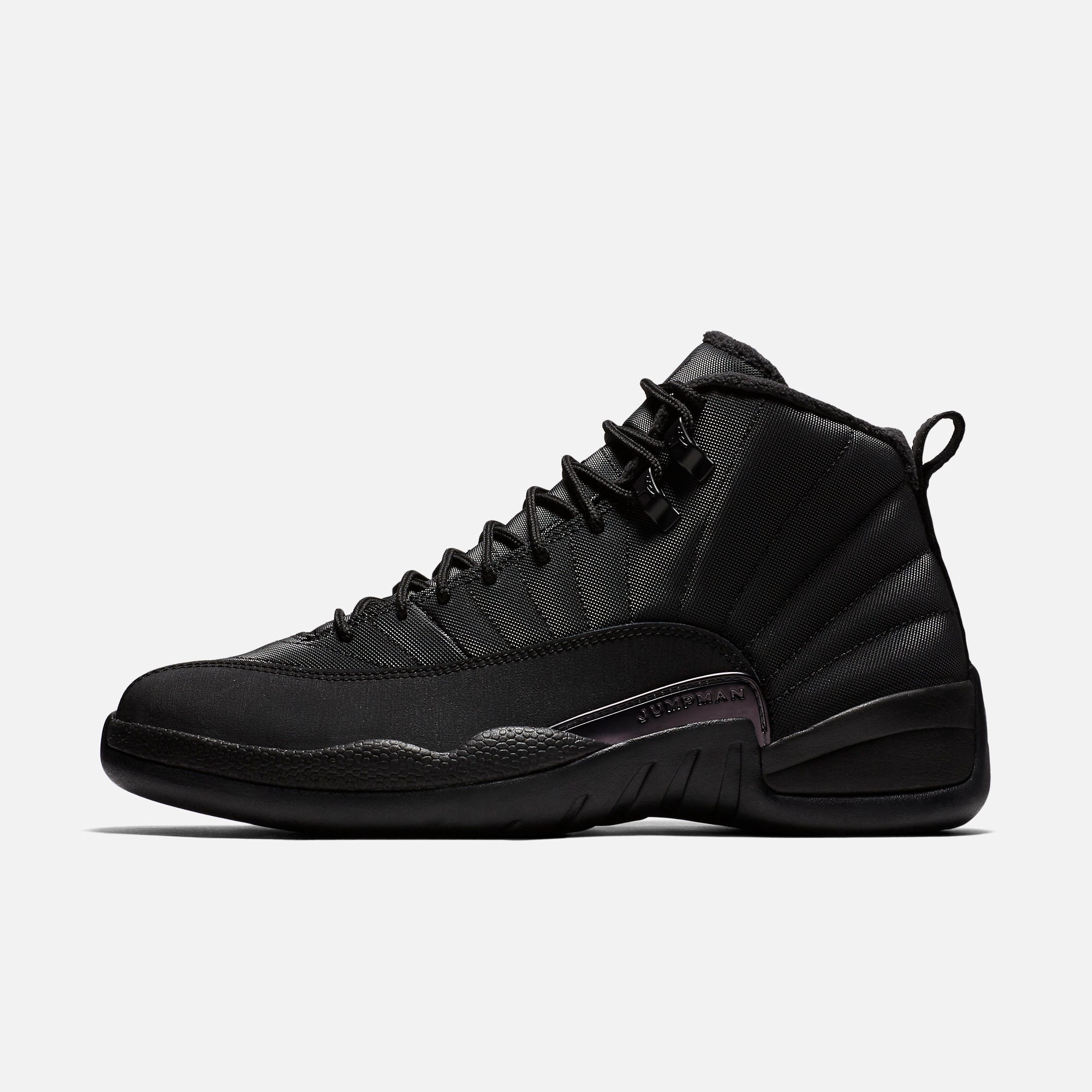 (Men's) Air Jordan 12 Retro WNTR 'Winterized Black' (2018) BQ6851-001 Air Jordan 12 performance sneakers for court