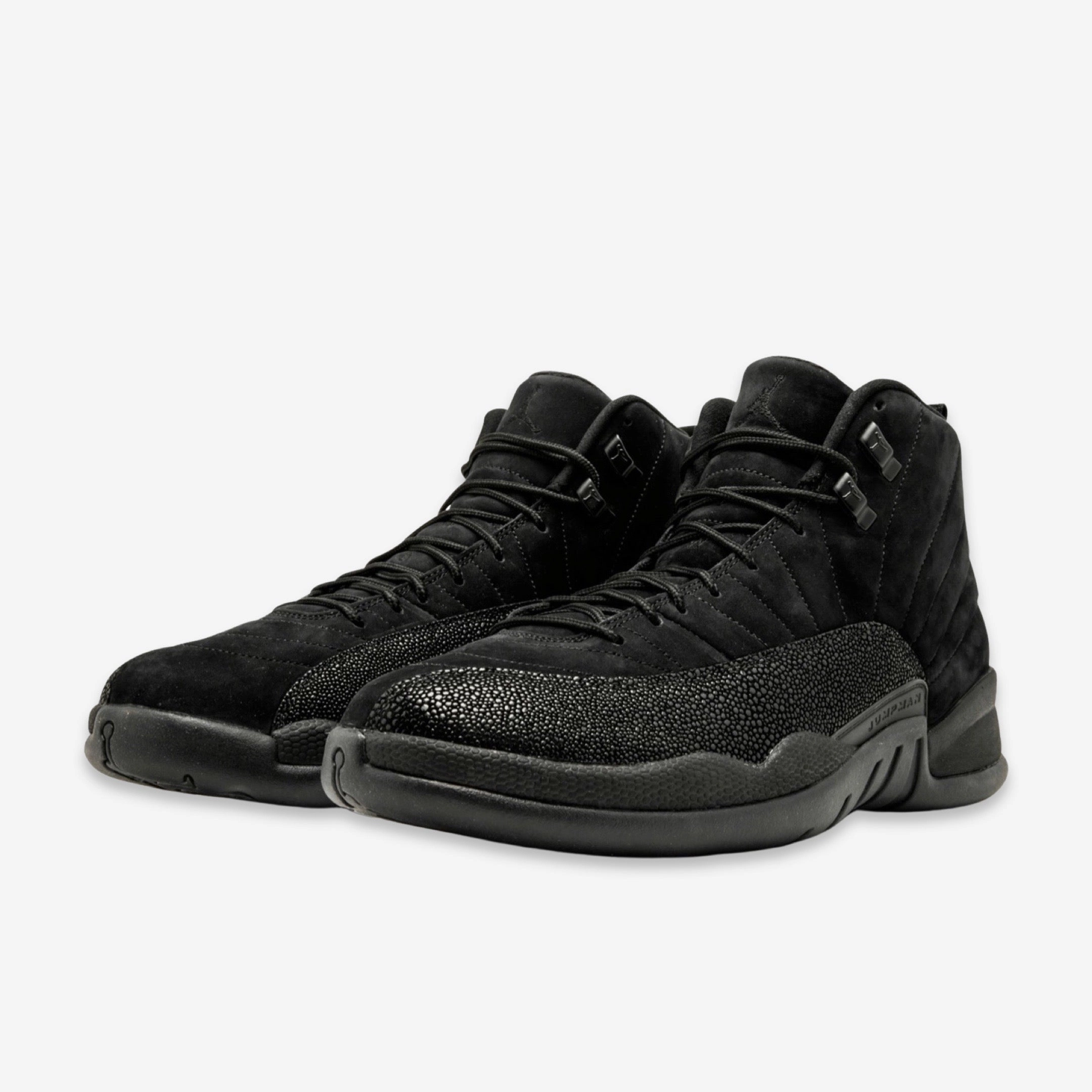 (Men's) Air Jordan 12 Retro x OVO 'Black' (2017) 873864-032 Air Jordan 12 Game-Ready Sneakers