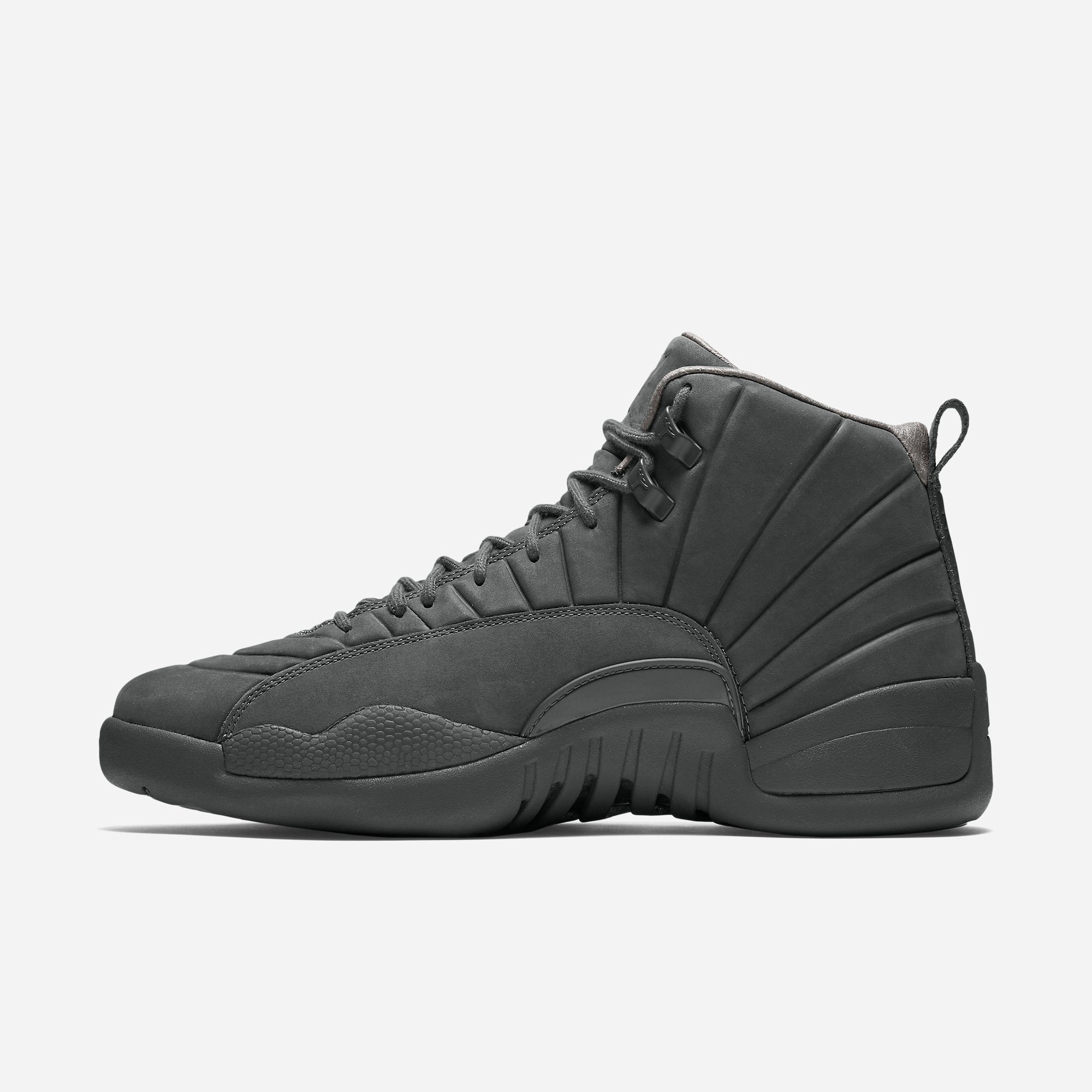 (Men's) Air Jordan 12 Retro x PSNY 'Dark Grey' (2015) 130690-003 Air Jordan 12 performance sneakers for court