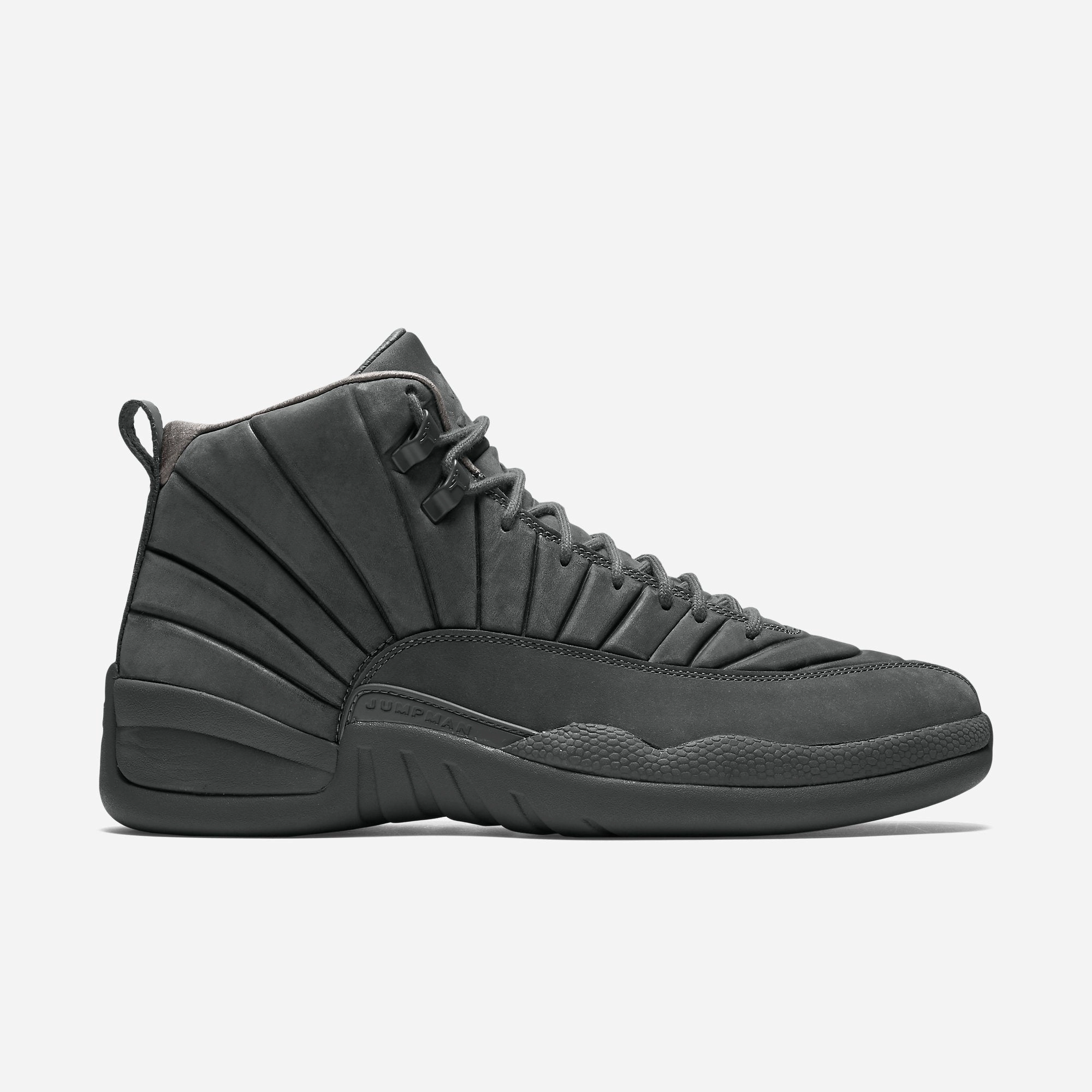 (Men's) Air Jordan 12 Retro x PSNY 'Dark Grey' (2015) 130690-003 Air Jordan 12 Game-Ready Sneakers