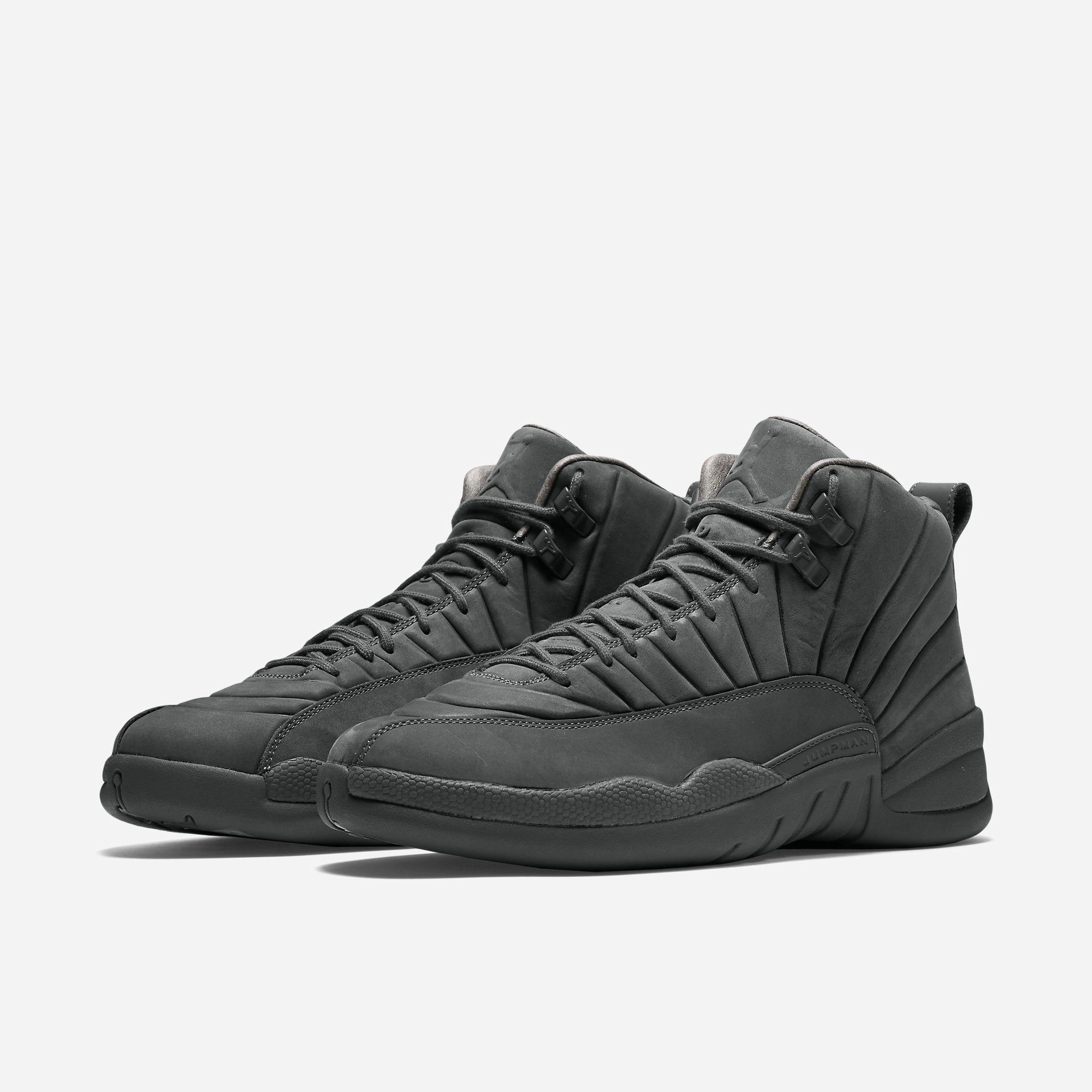 (Men's) Air Jordan 12 Retro x PSNY 'Dark Grey' (2015) 130690-003 Air Jordan 12 Game-Ready Sneakers