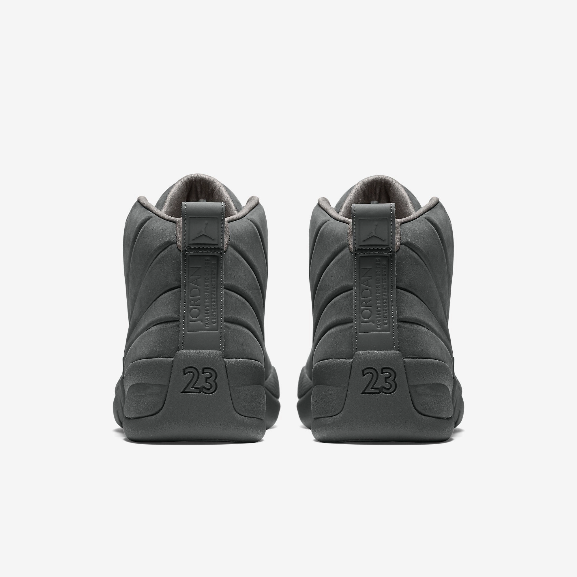 (Men's) Air Jordan 12 Retro x PSNY 'Dark Grey' (2015) 130690-003 Air Jordan 12 Game-Ready Sneakers