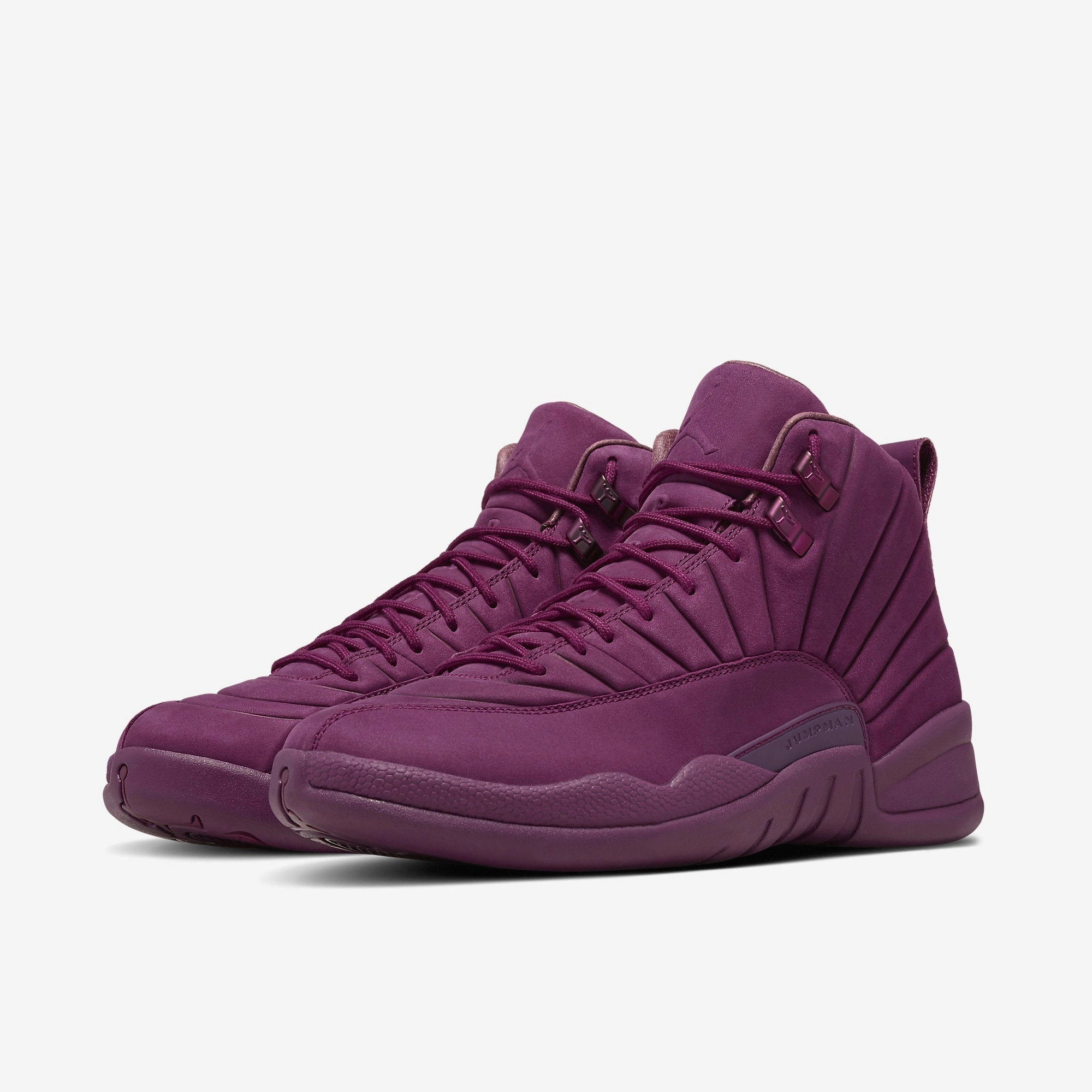 (Men's) Air Jordan 12 Retro x PSNY 'Paris Bordeaux' (2017) AA1233-600 Air Jordan 12 Game-Ready Sneakers