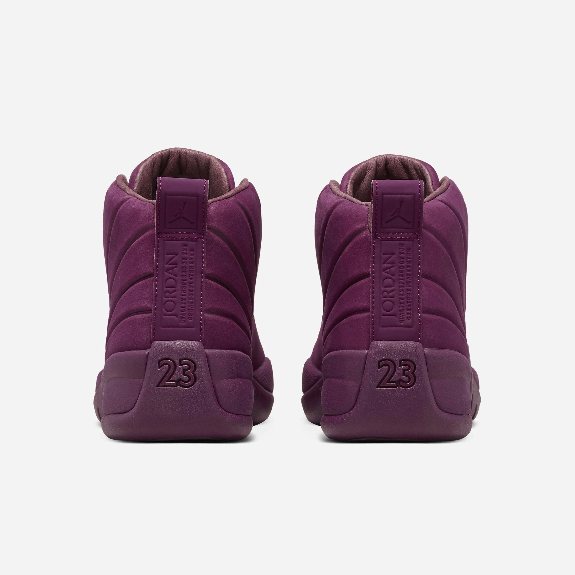 (Men's) Air Jordan 12 Retro x PSNY 'Paris Bordeaux' (2017) AA1233-600 Air Jordan 12 Game-Ready Sneakers