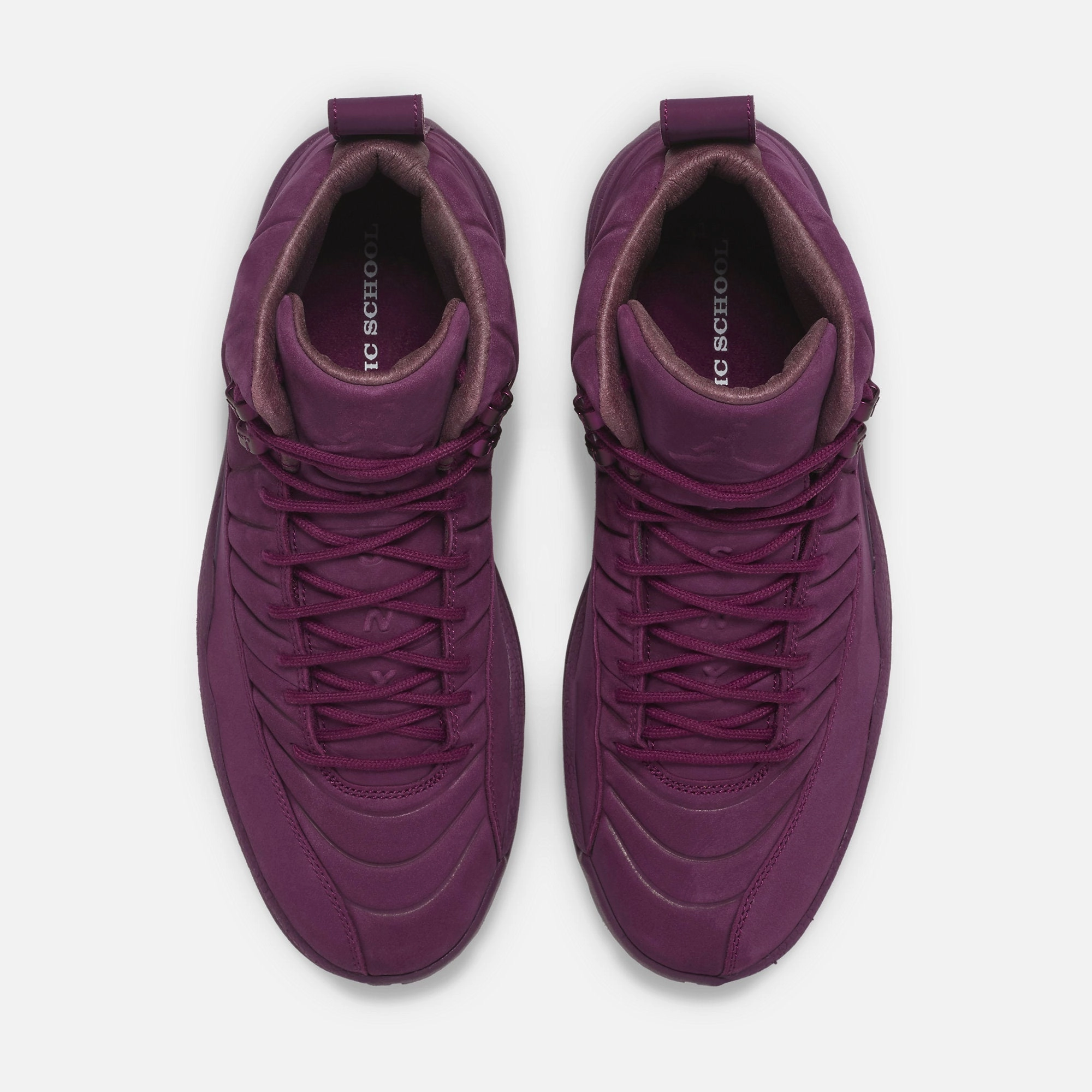 (Men's) Air Jordan 12 Retro x PSNY 'Paris Bordeaux' (2017) AA1233-600 Air Jordan 12 Game-Ready Sneakers