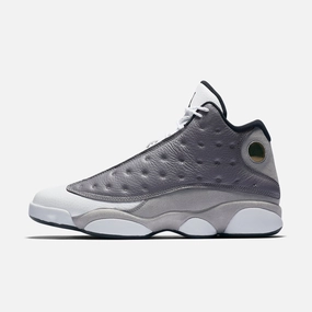 (Men's) Air Jordan 13 Retro 'Atmosphere Grey' (2019) 414571-016 Air Jordan 13 shoes with bold midsole design