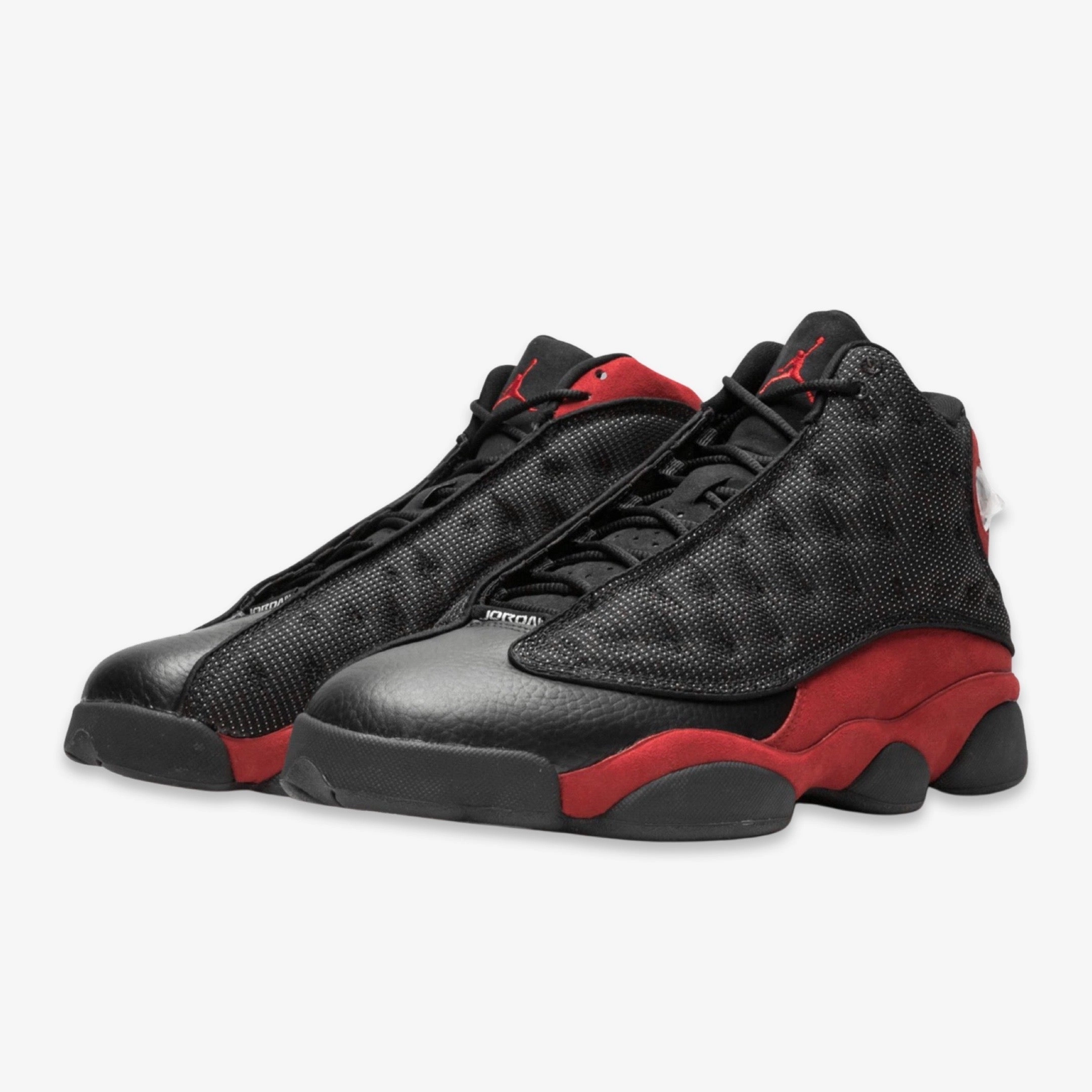 (Men's) Air Jordan 13 Retro 'Bred' (2013) 414571-010 Air Jordan 13 Bold Sole Basketball Shoes