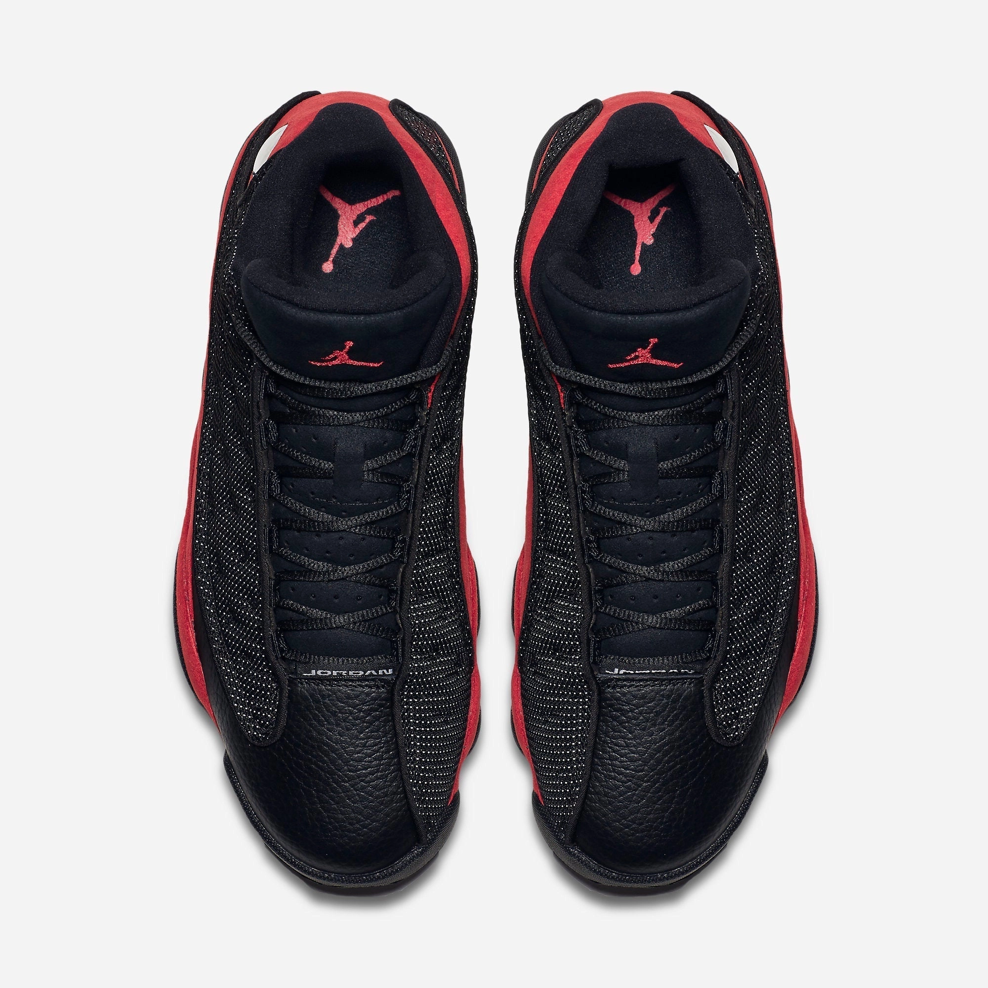 (Men's) Air Jordan 13 Retro 'Bred' (2017) 414571-004 Air Jordan 13 Bold Sole Basketball Shoes