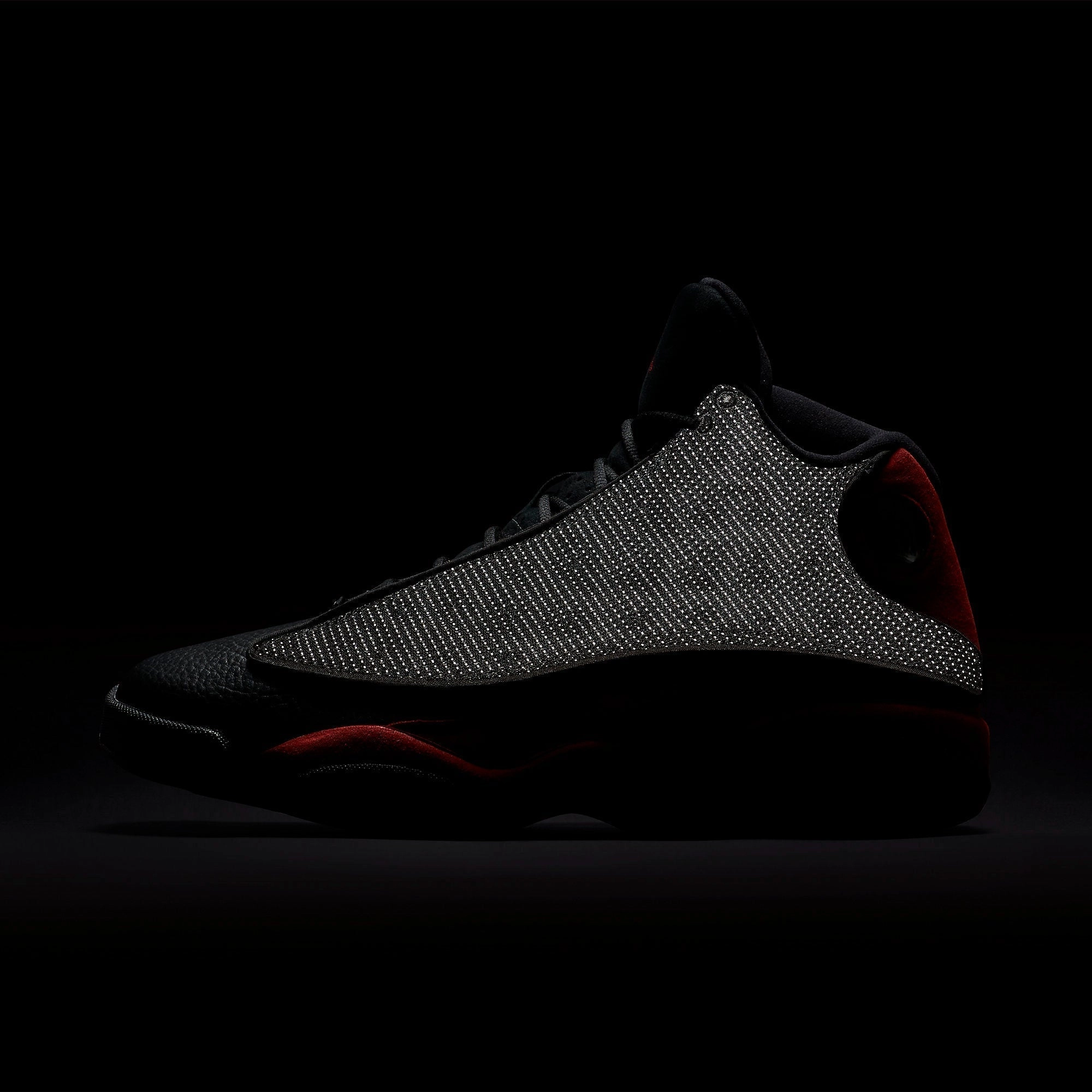 (Men's) Air Jordan 13 Retro 'Bred' (2017) 414571-004 Air Jordan 13 Bold Sole Basketball Shoes