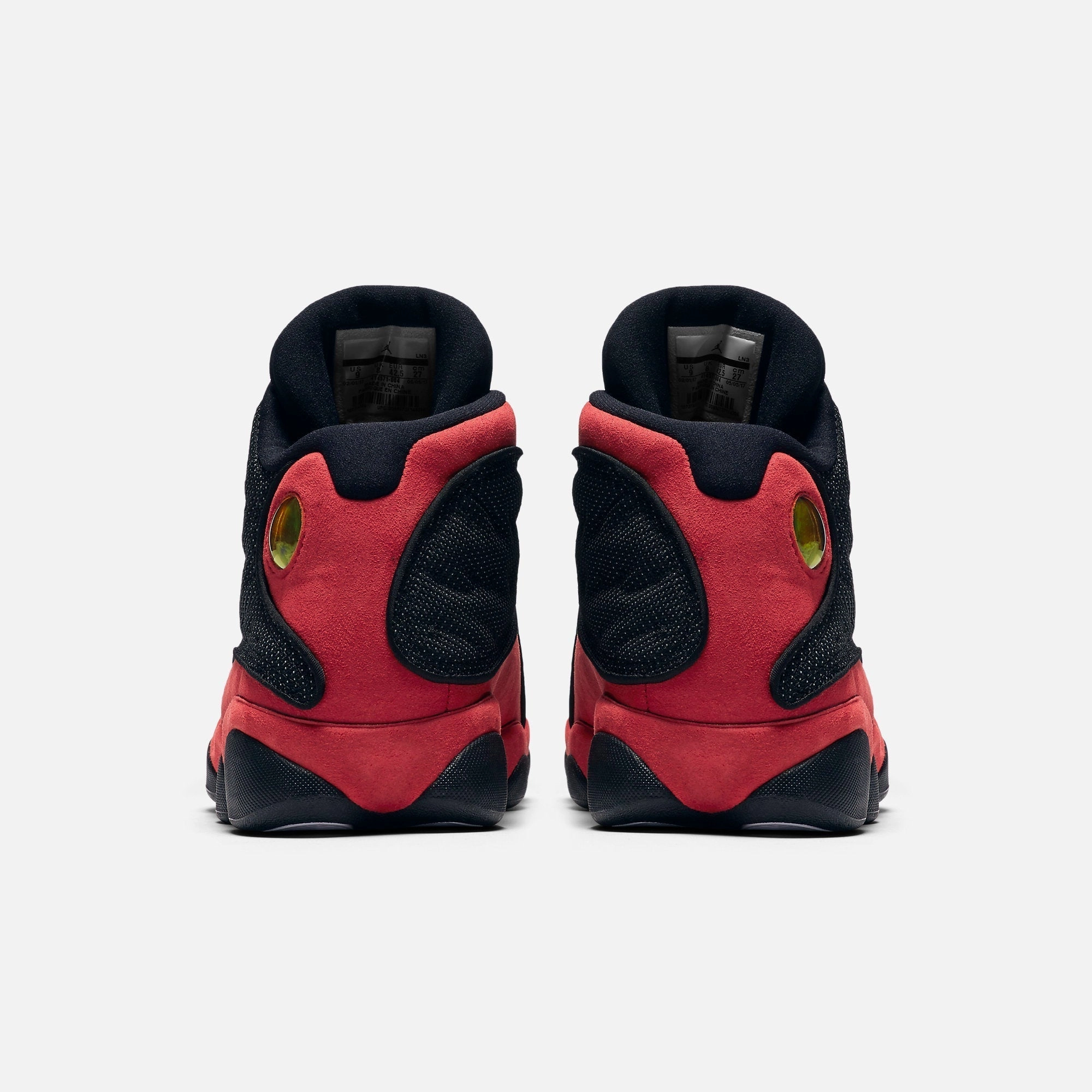 (Men's) Air Jordan 13 Retro 'Bred' (2017) 414571-004 Air Jordan 13 Bold Sole Basketball Shoes