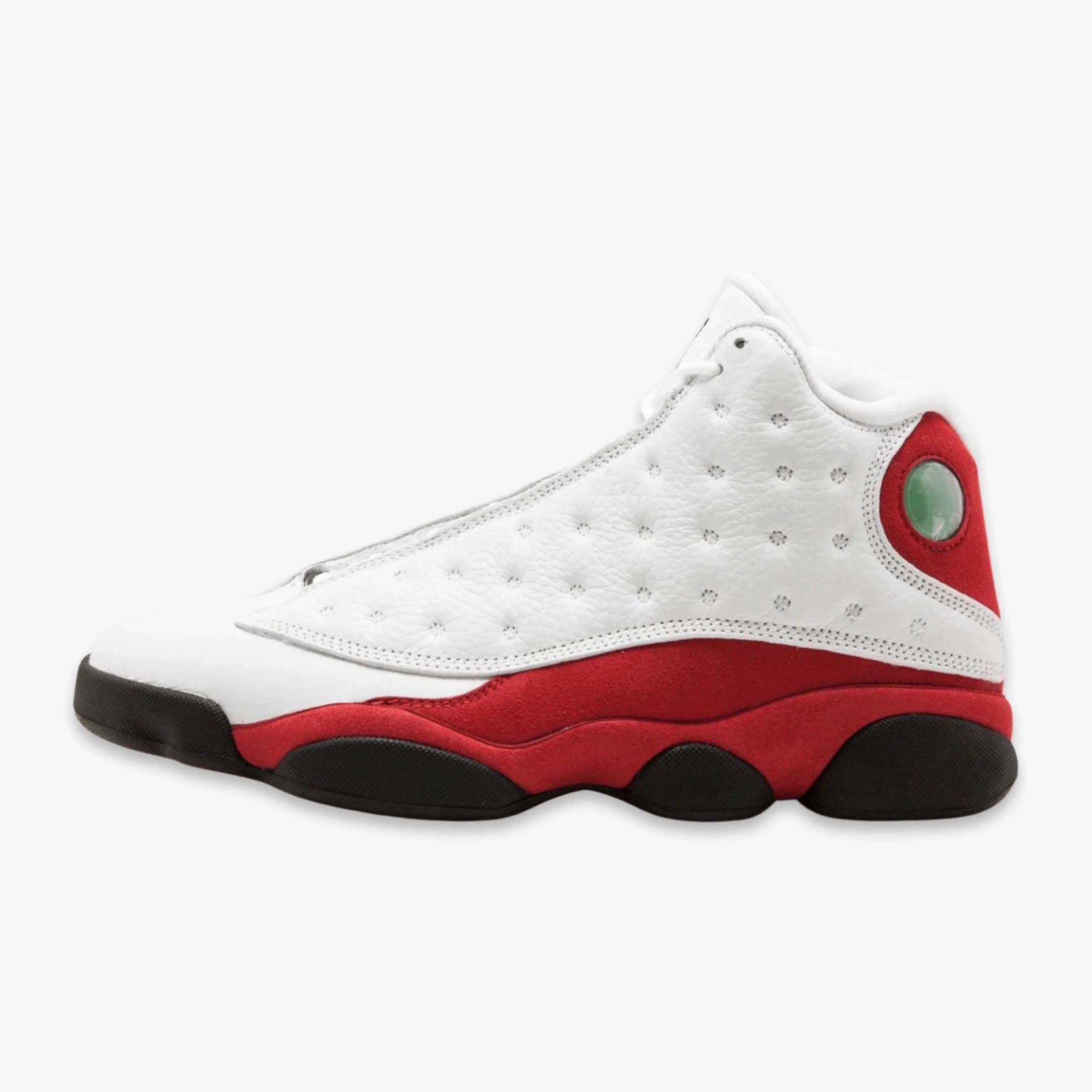 (Men's) Air Jordan 13 Retro 'Chicago Bulls' (2017) 414571-122 Air Jordan 13 shoes with bold midsole design